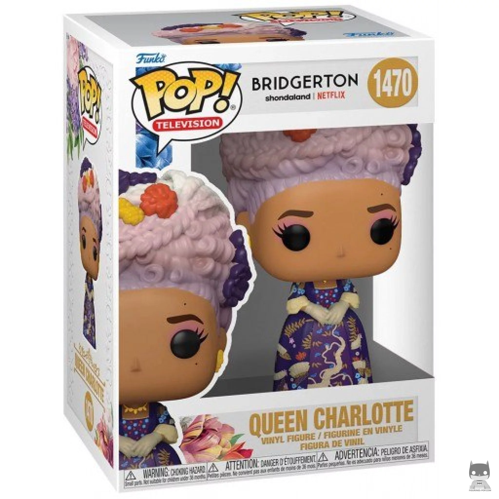 Figurine Funko POP La Reine Charlotte avec boîte