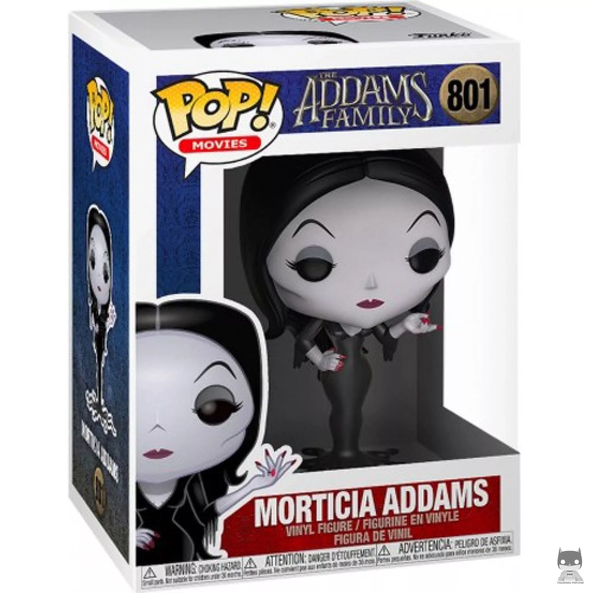 Figurine Funko POP Morticia Addams avec boîte
