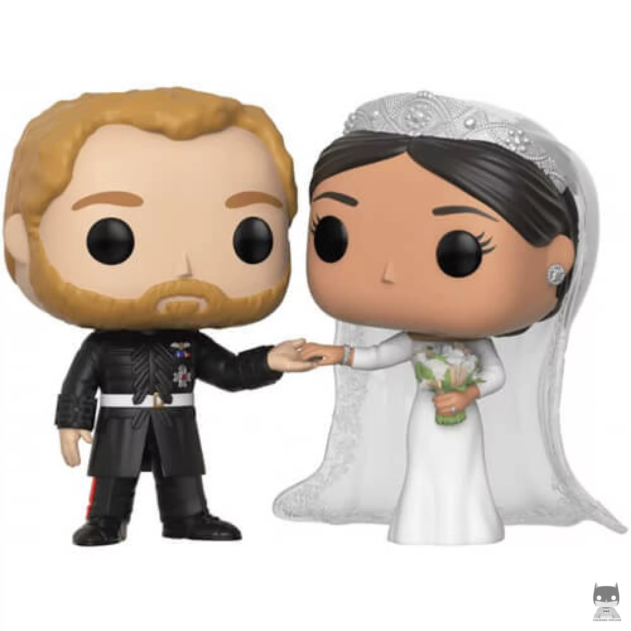 Figurine Funko POP Le Duc et la Duchesse de Sussex (La Famille Royale)