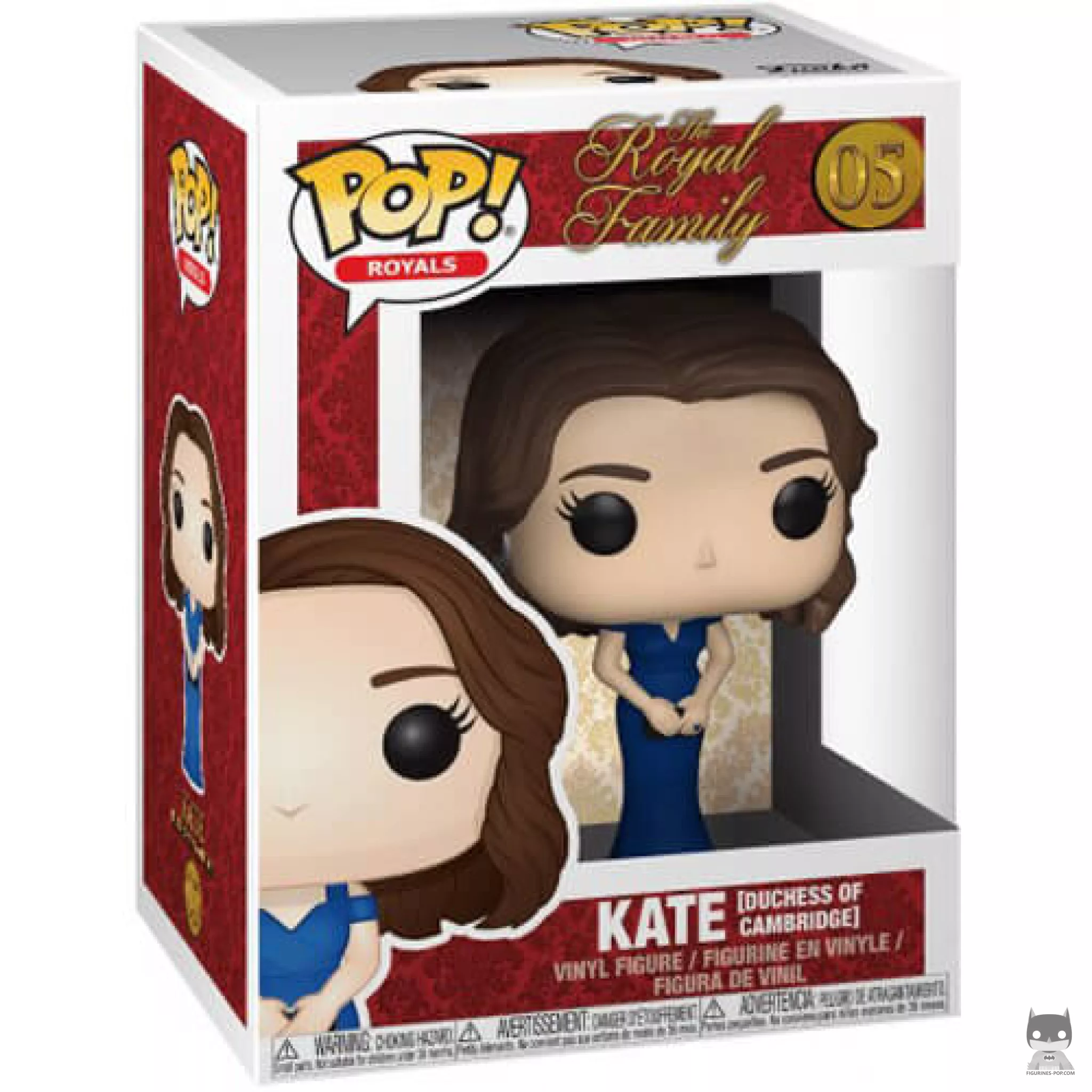 Figurine Funko POP Duchesse de Cambridge Kate Middleton avec boîte