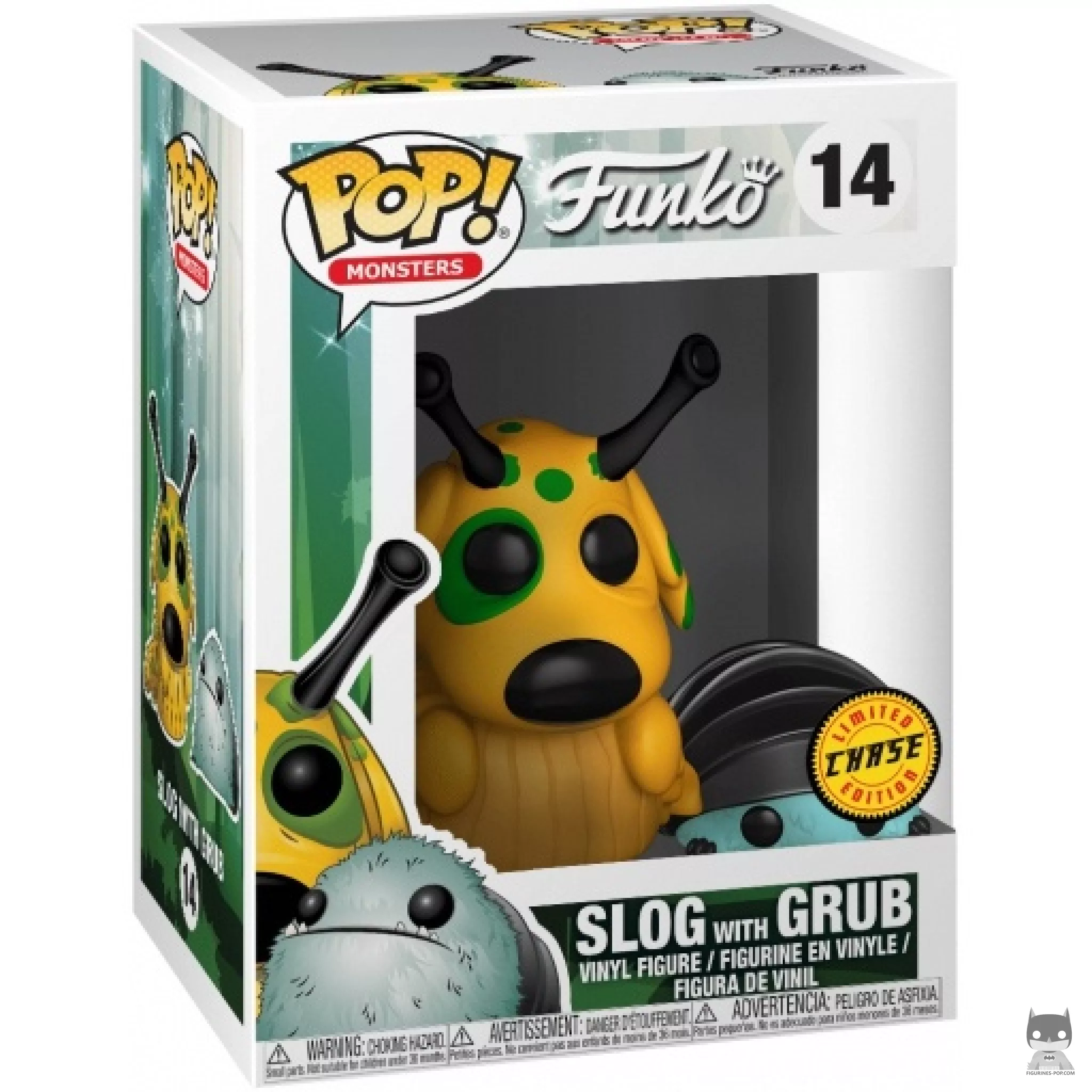 Figurine Funko POP Slog (with Grub) (Chase) avec boîte