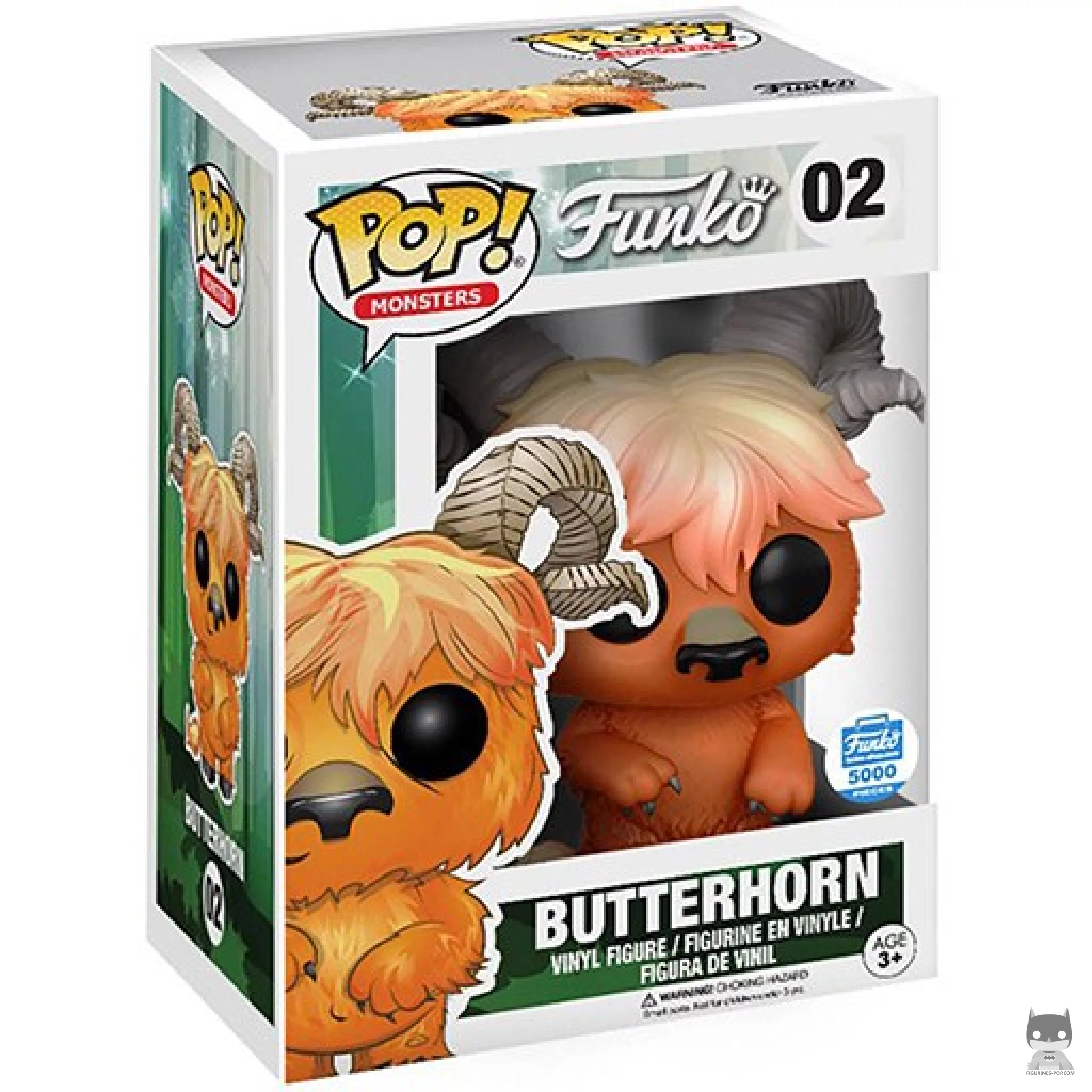 Figurine Funko POP Butterhorn (Orange) avec boîte