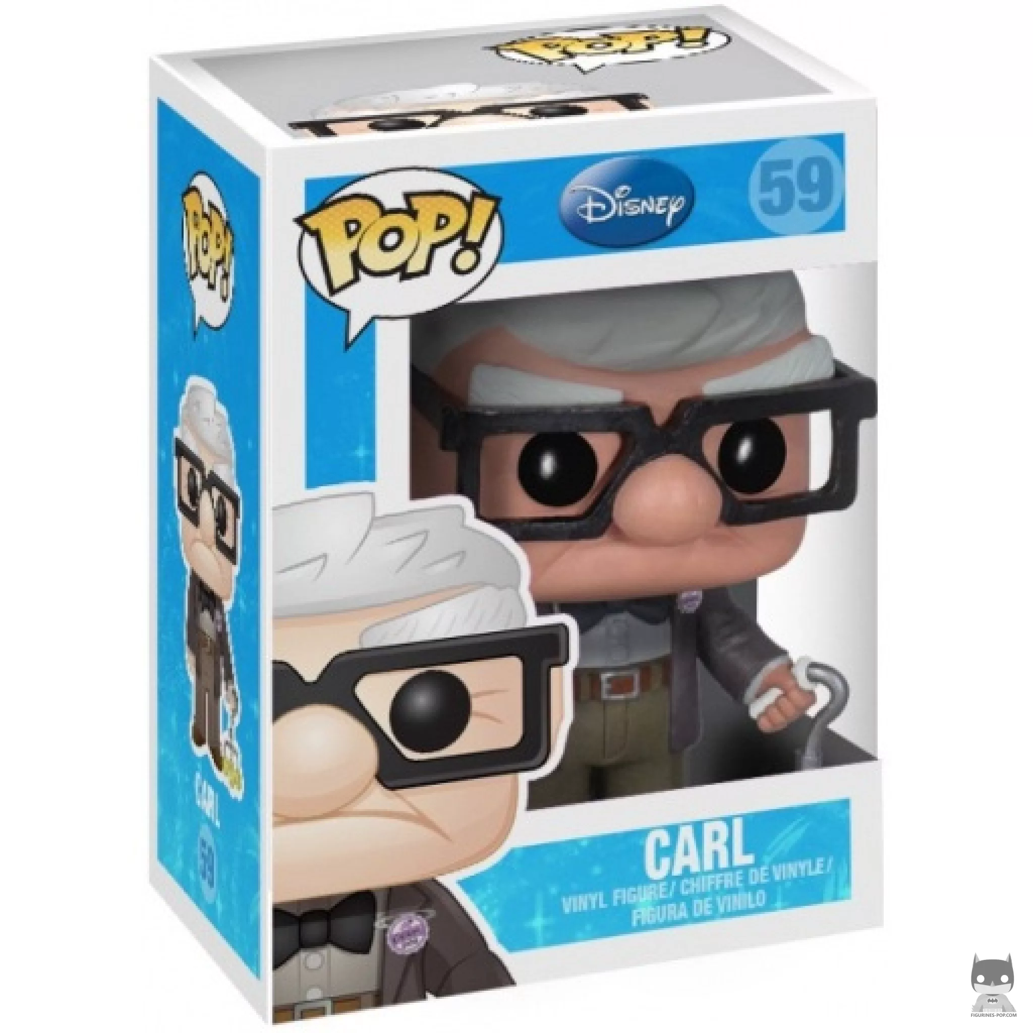 Figurine Funko POP Carl Fredricksen avec boîte