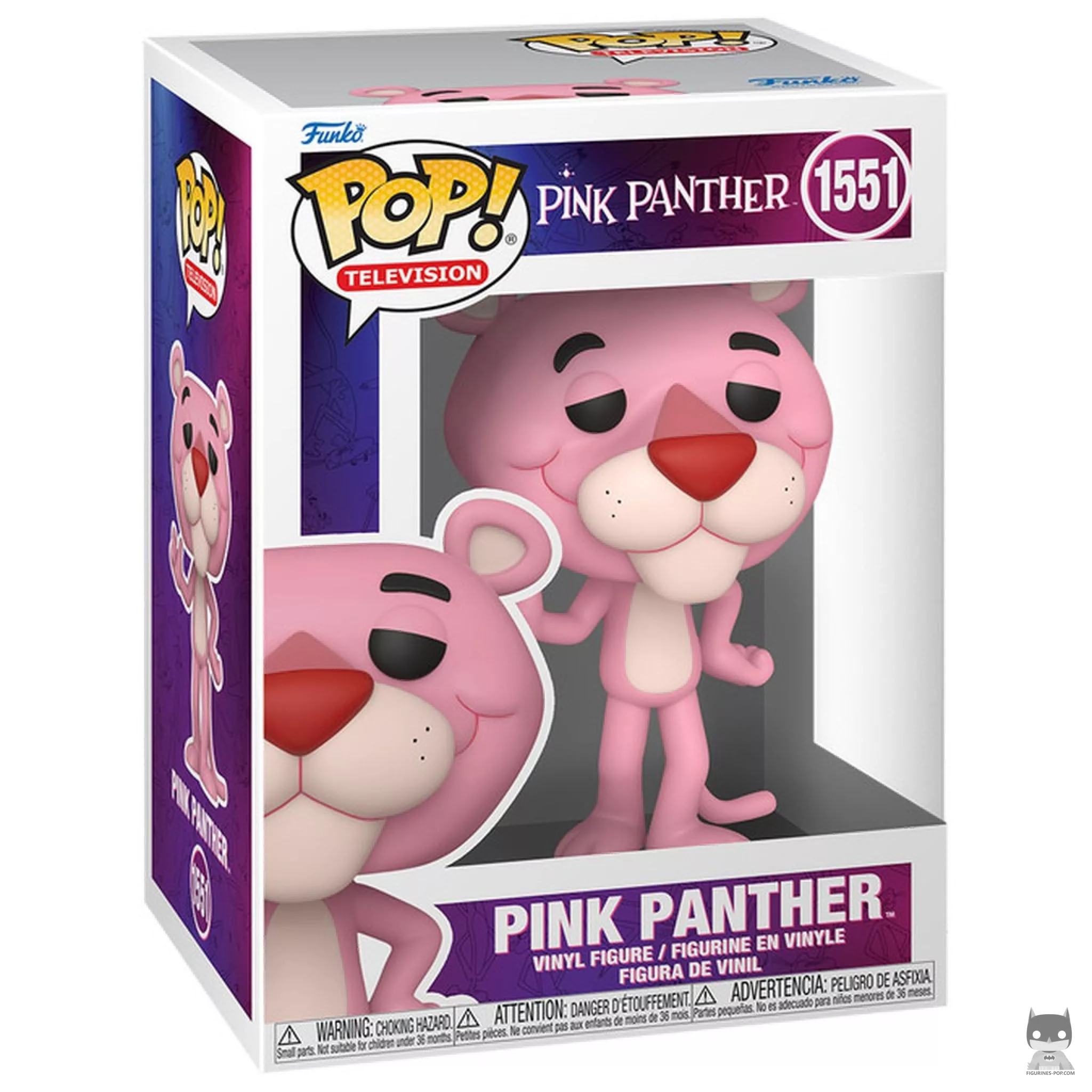 Figurine Funko POP La Panthère Rose avec boîte