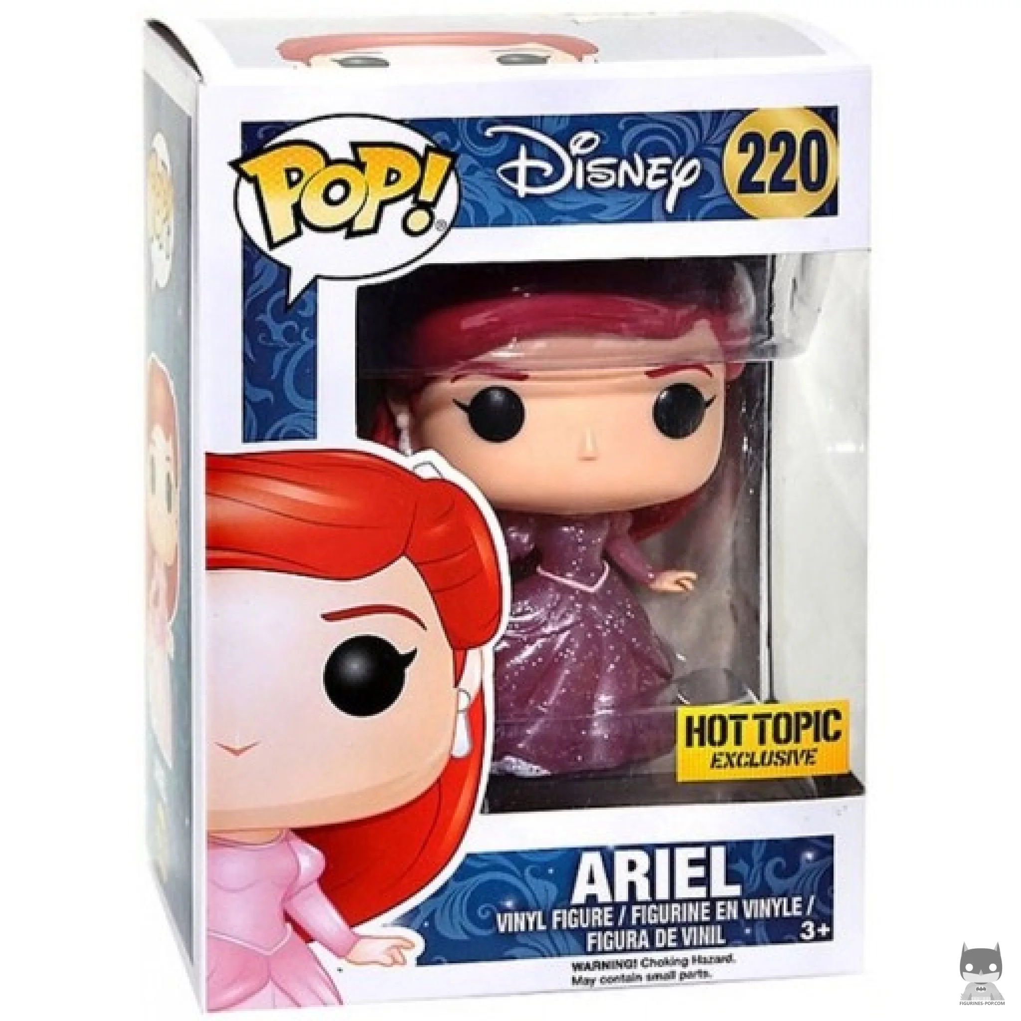 Figurine Funko POP Ariel (Glitter) avec boîte