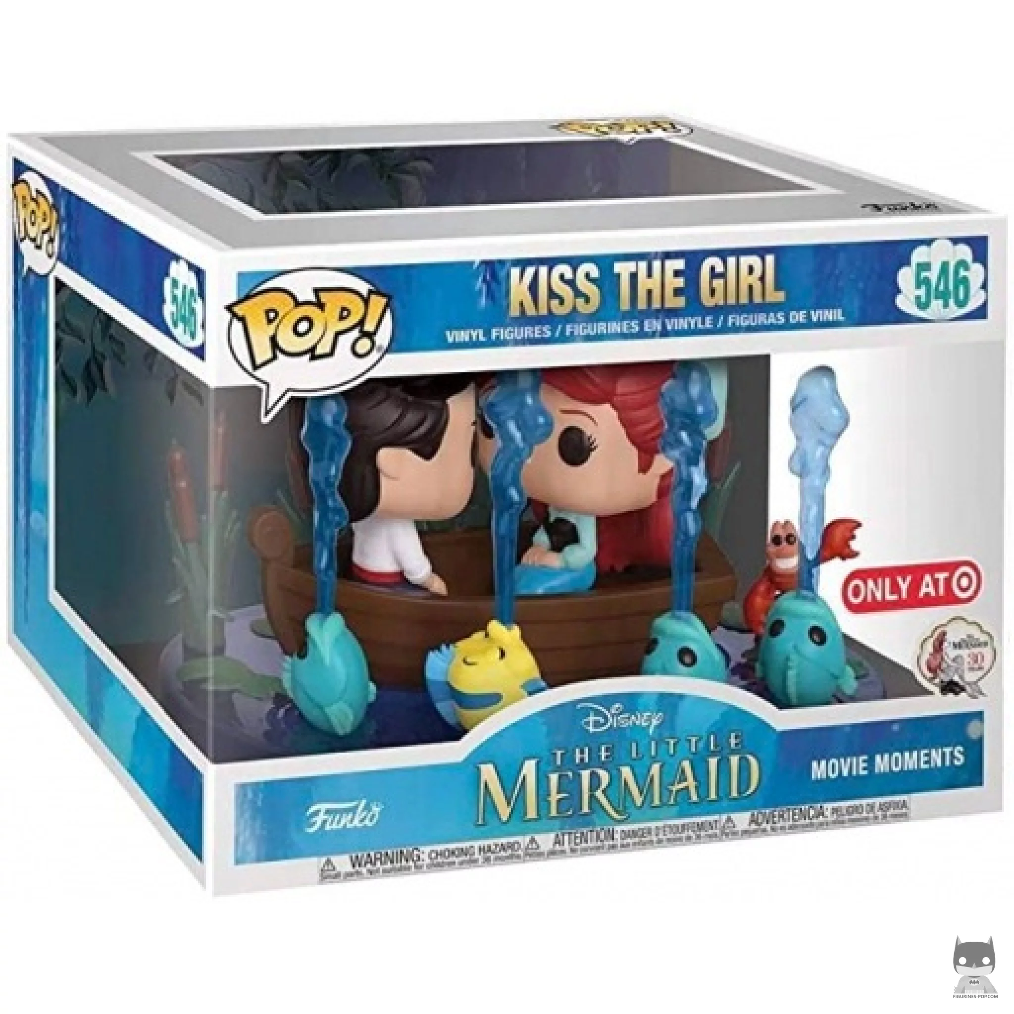 Figurine Funko POP La Petite Sirène Embrasse-là avec boîte