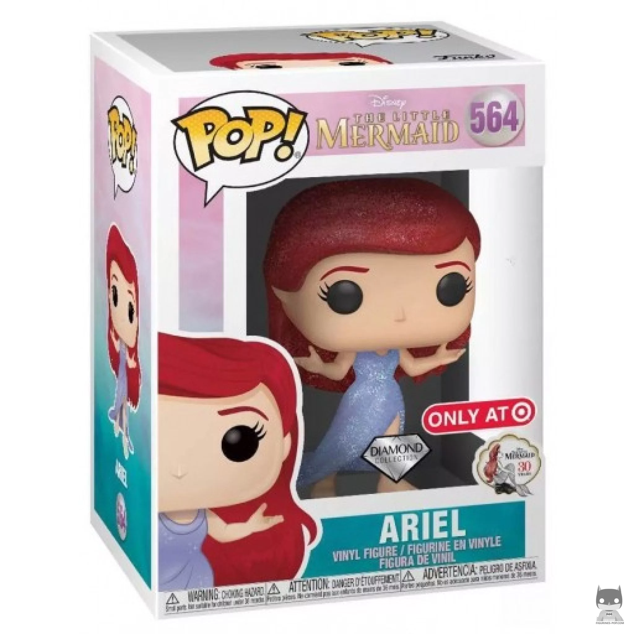 Figurine Funko POP Ariel (Diamond Glitter) avec boîte