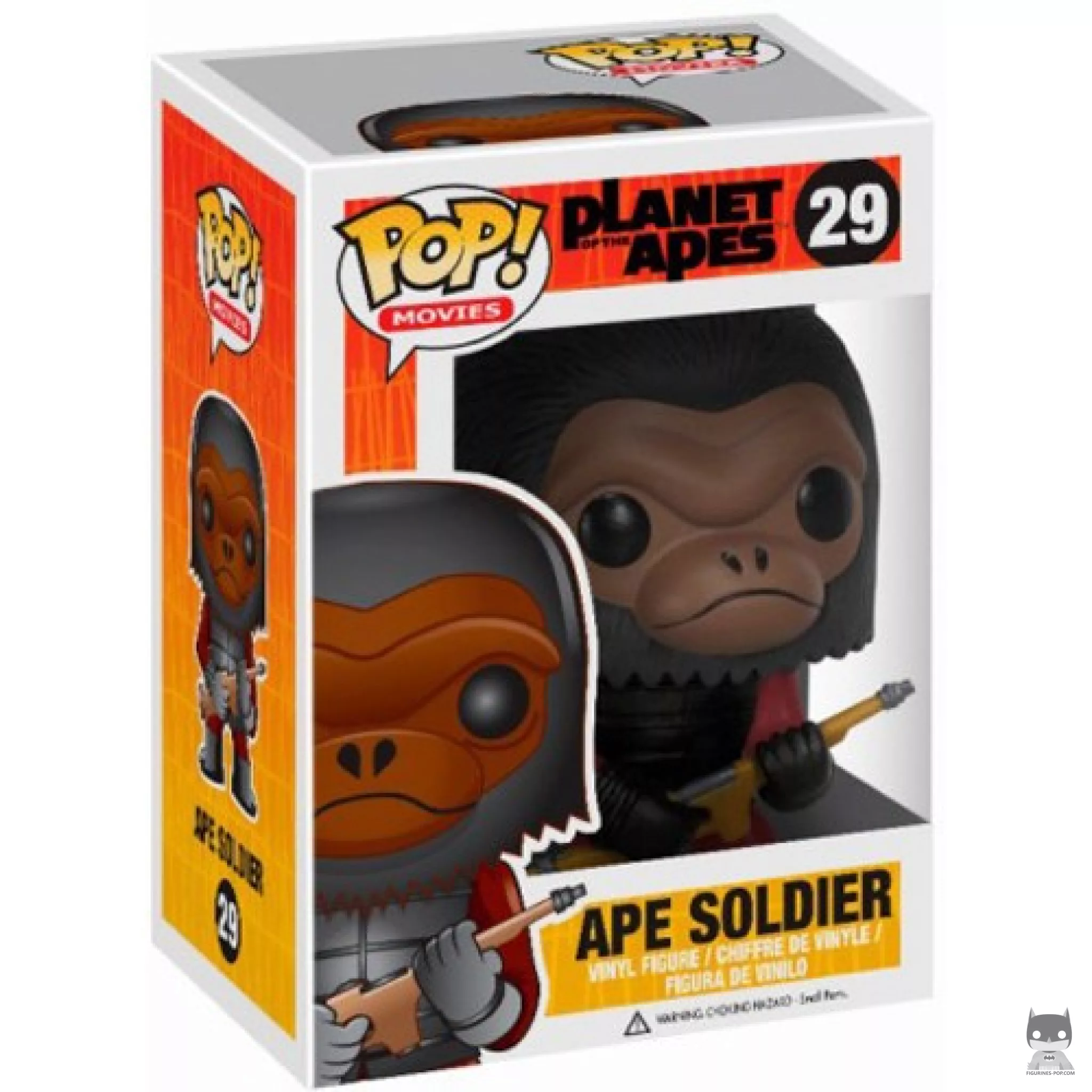 Figurine Funko POP Soldat Singe avec boîte