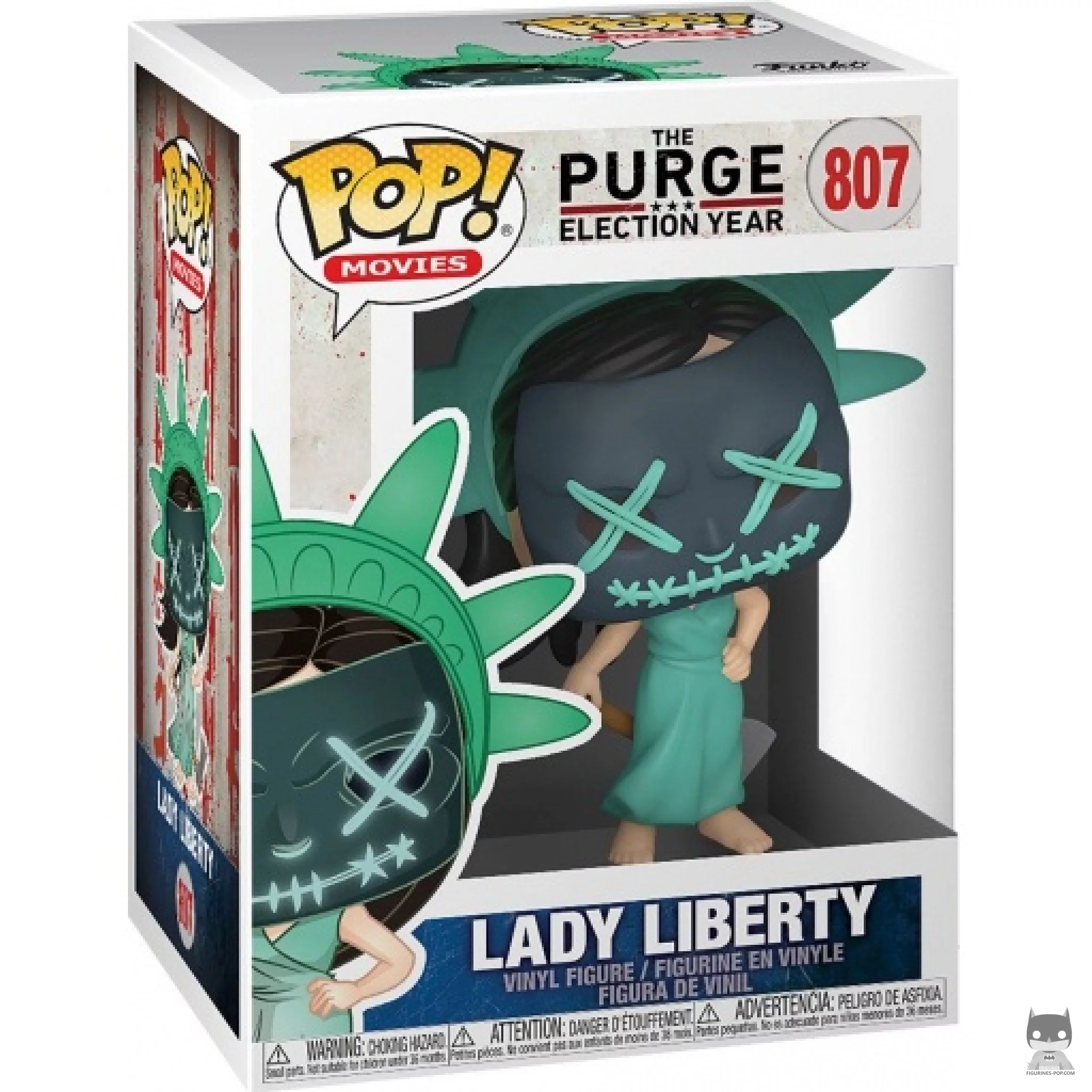 Figurine Funko POP Lady Liberty avec boîte