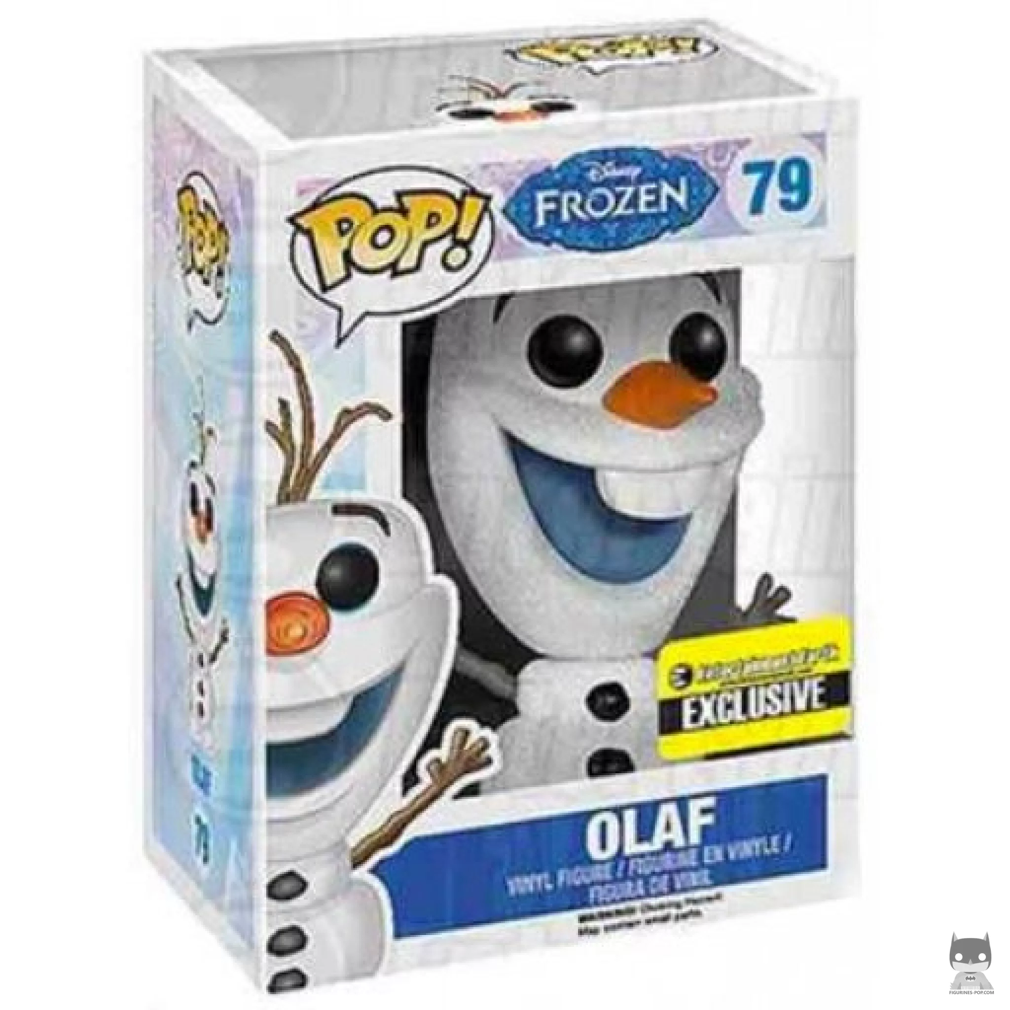 Figurine Funko POP Olaf (Glitter) avec boîte