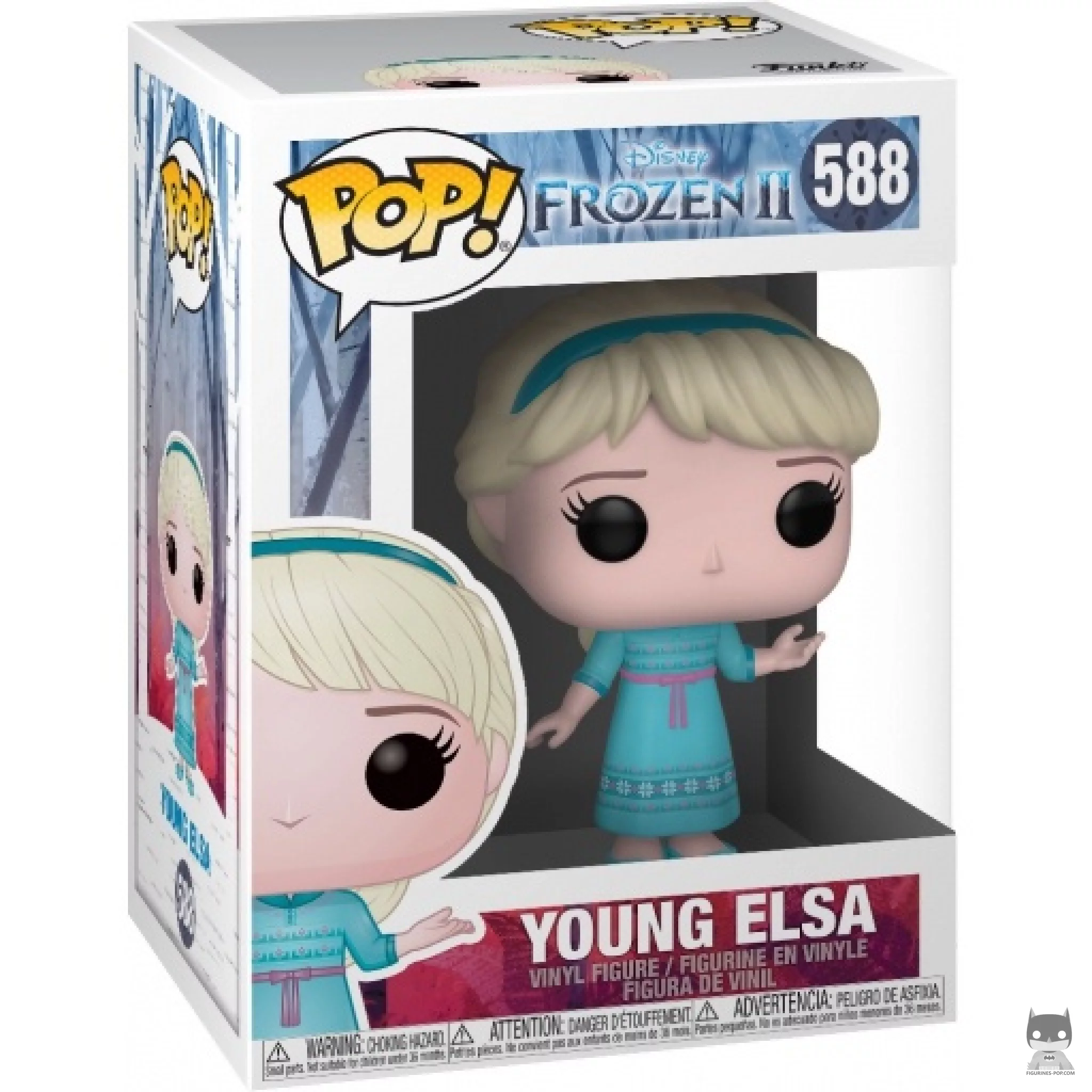 Figurine Funko POP Elsa Jeune avec boîte