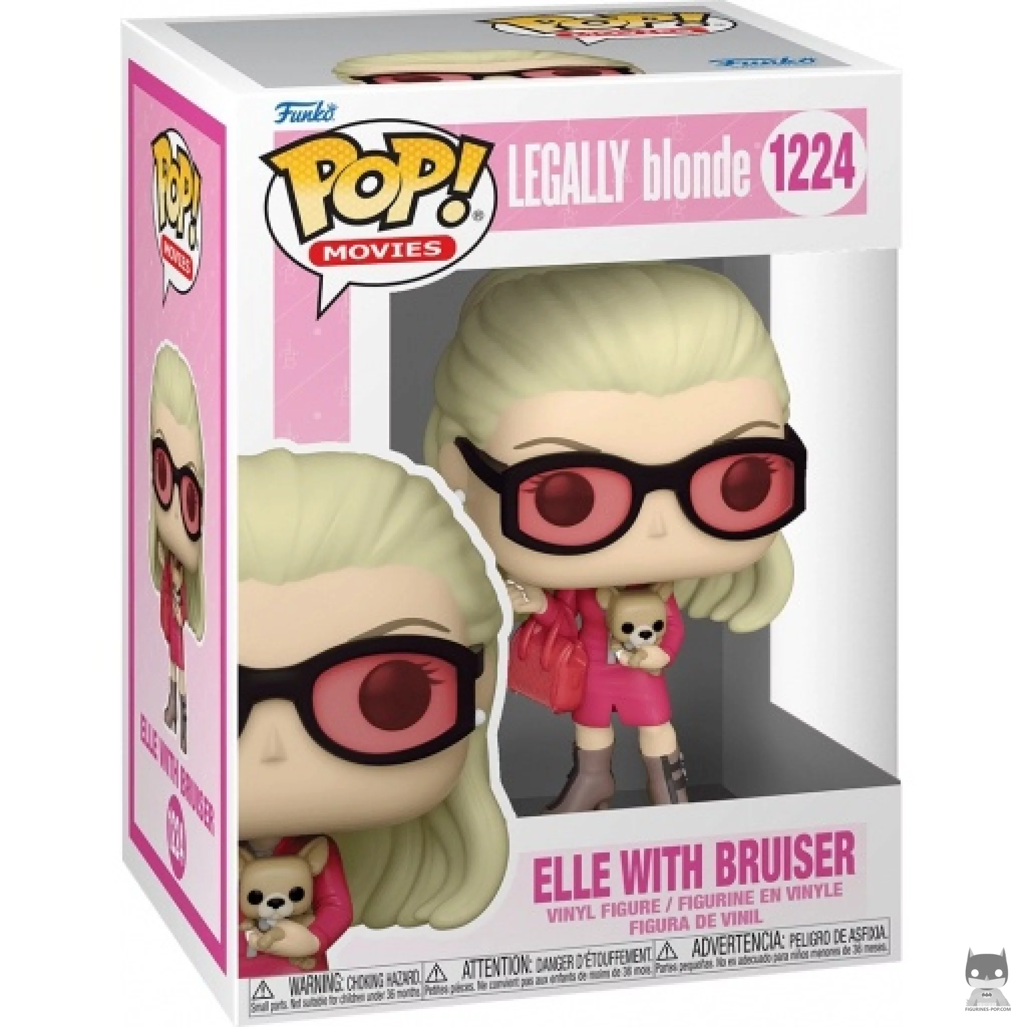 Figurine Funko POP Elle avec Bruiser avec boîte