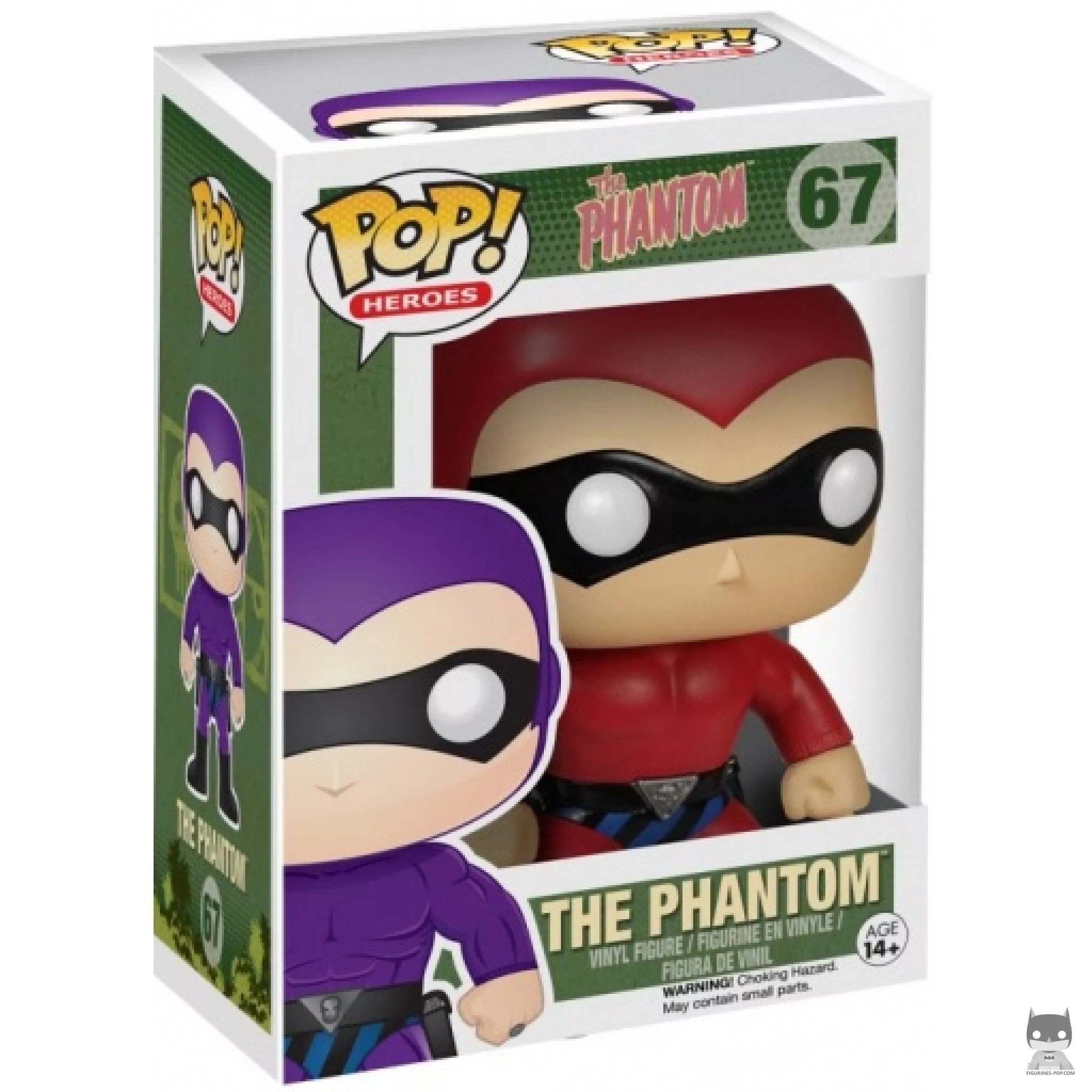 Figurine Funko POP The Phantom (Rouge) avec boîte