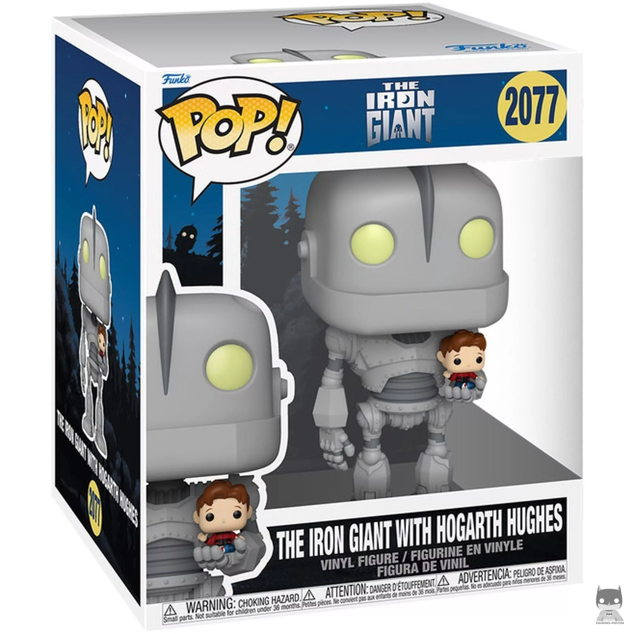 Figurine Funko POP Le Géant de fer avec Hogarth Hughes (Supersized) avec boîte