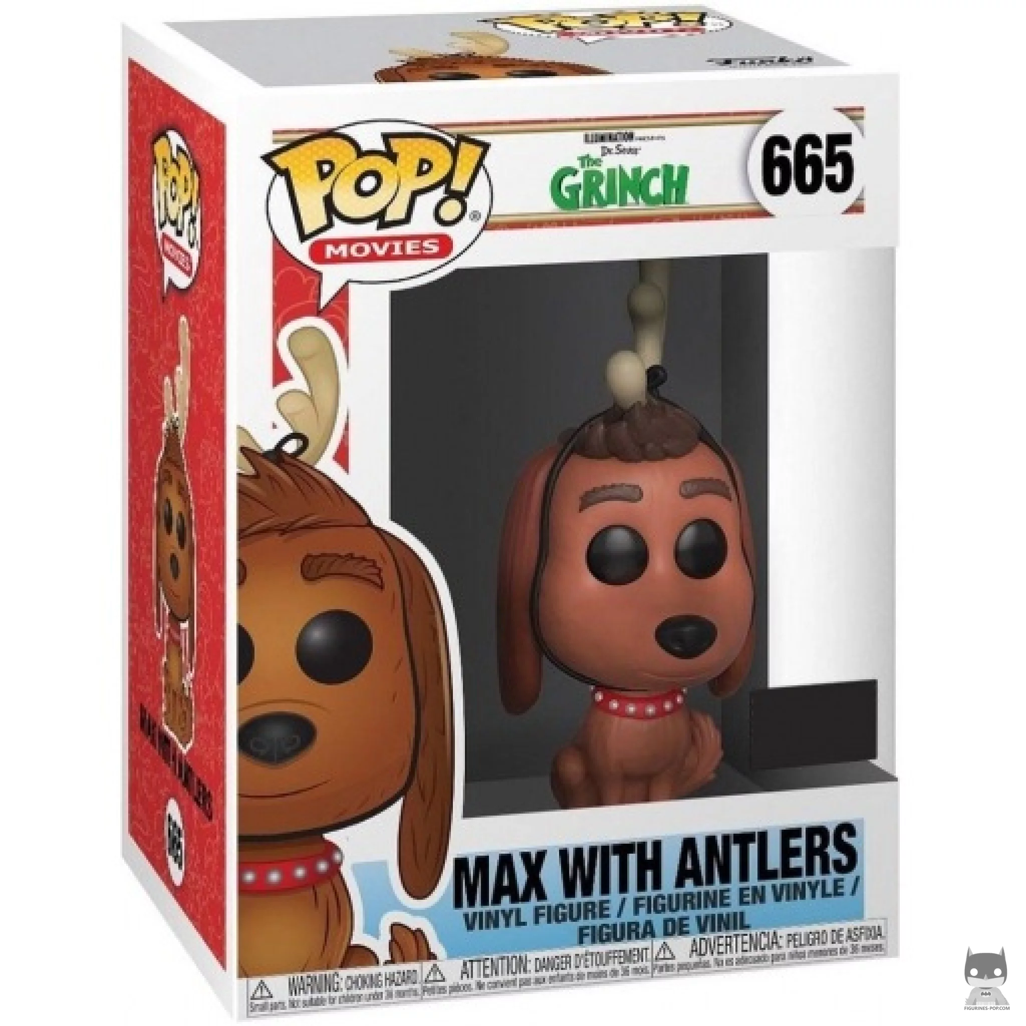 Figurine Funko POP Max avec Bois avec boîte