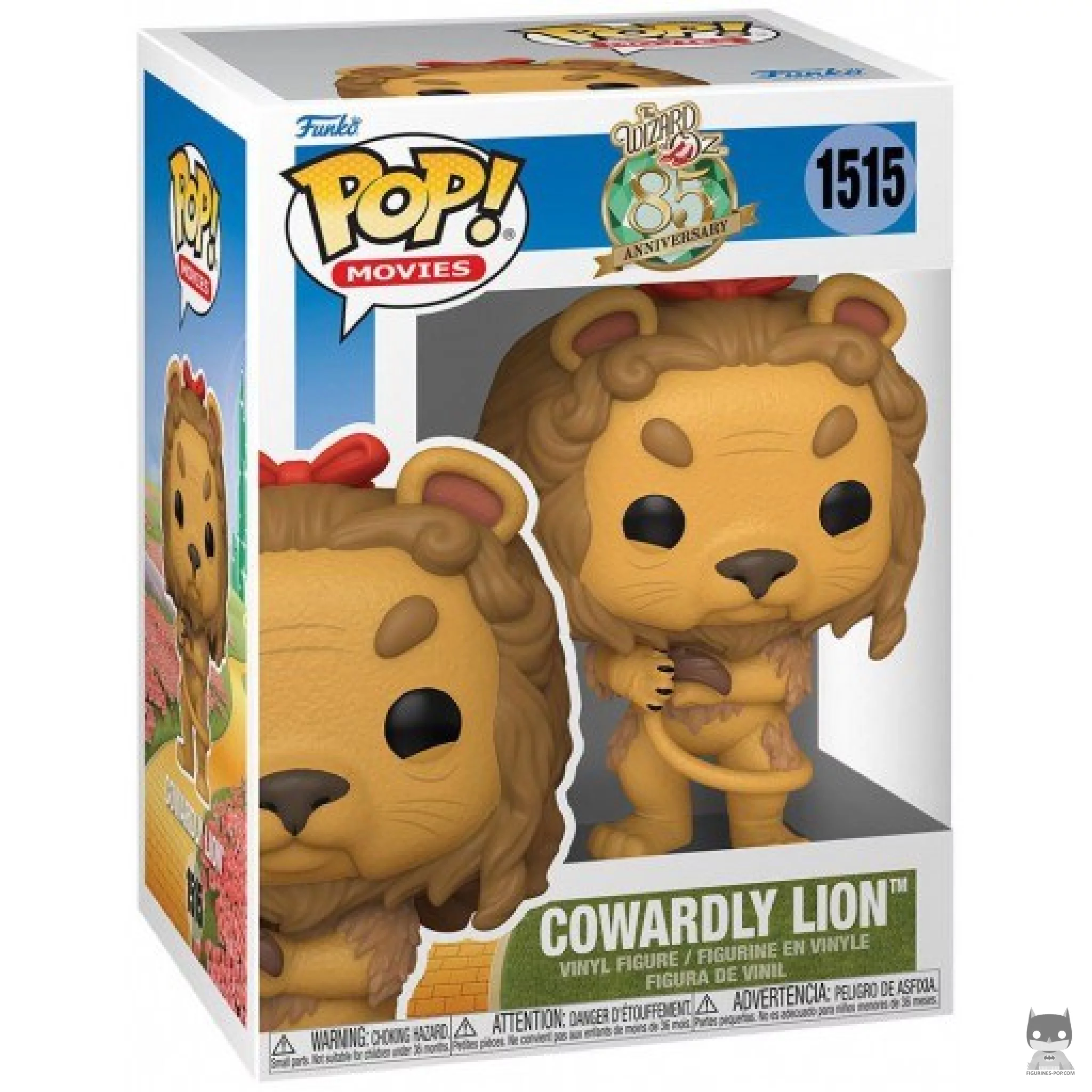 Figurine Funko POP Lion Peureux avec boîte