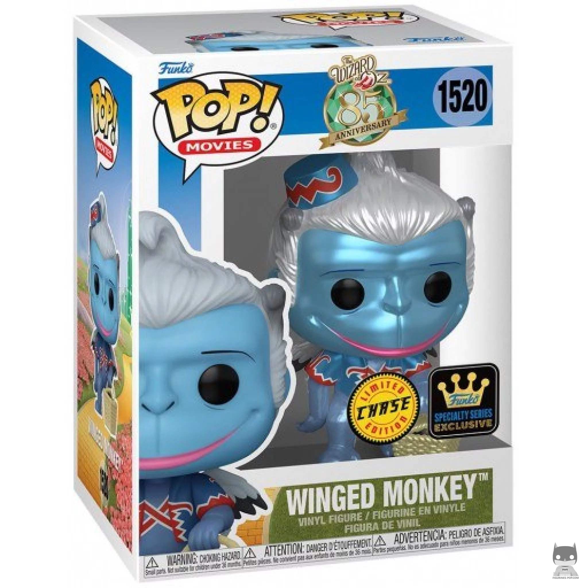 Figurine Funko POP Singe avec des Ailes (Chase & Metallic) avec boîte