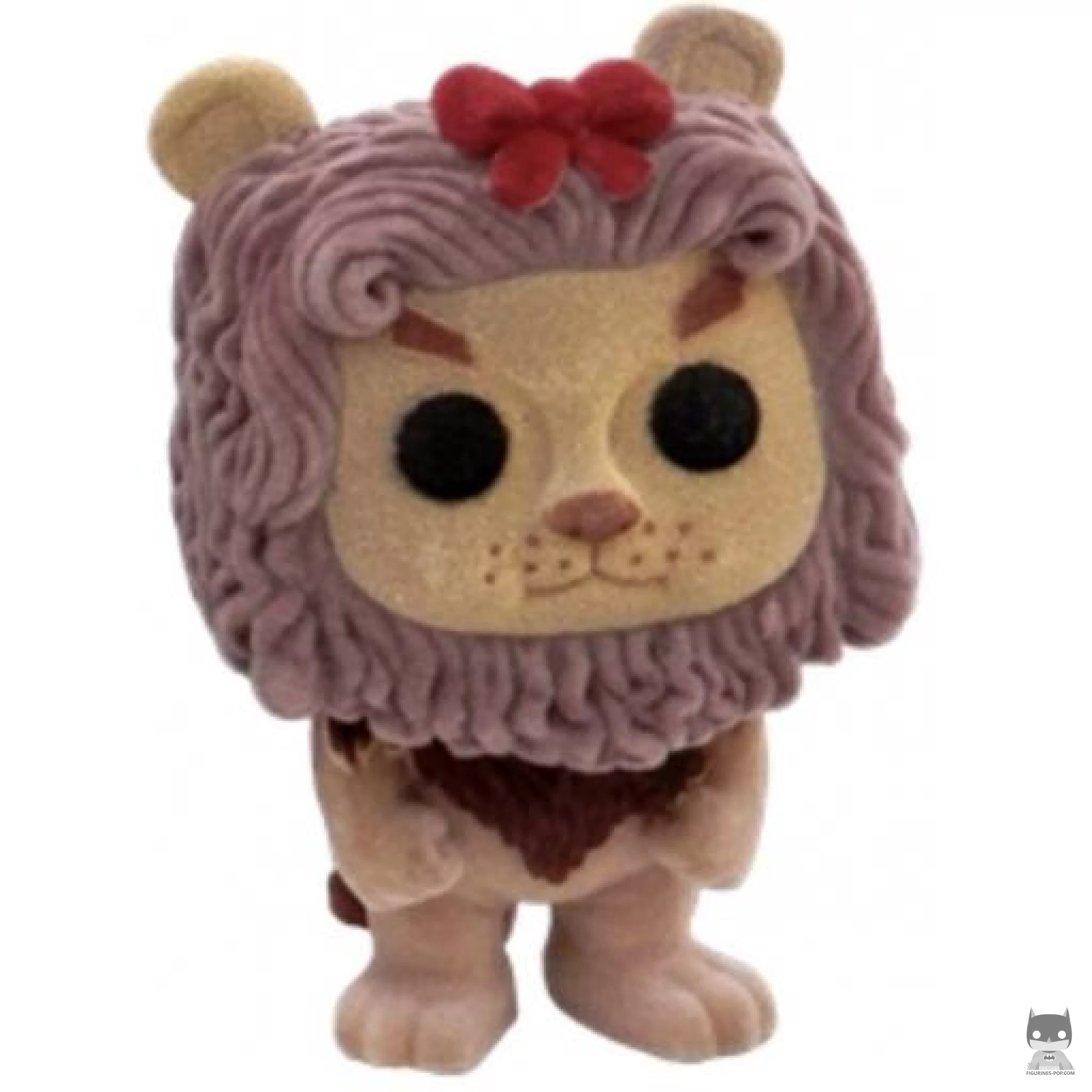 Figurine Funko POP Lion Lâche (Flocked) (Le Magicien d'Oz)
