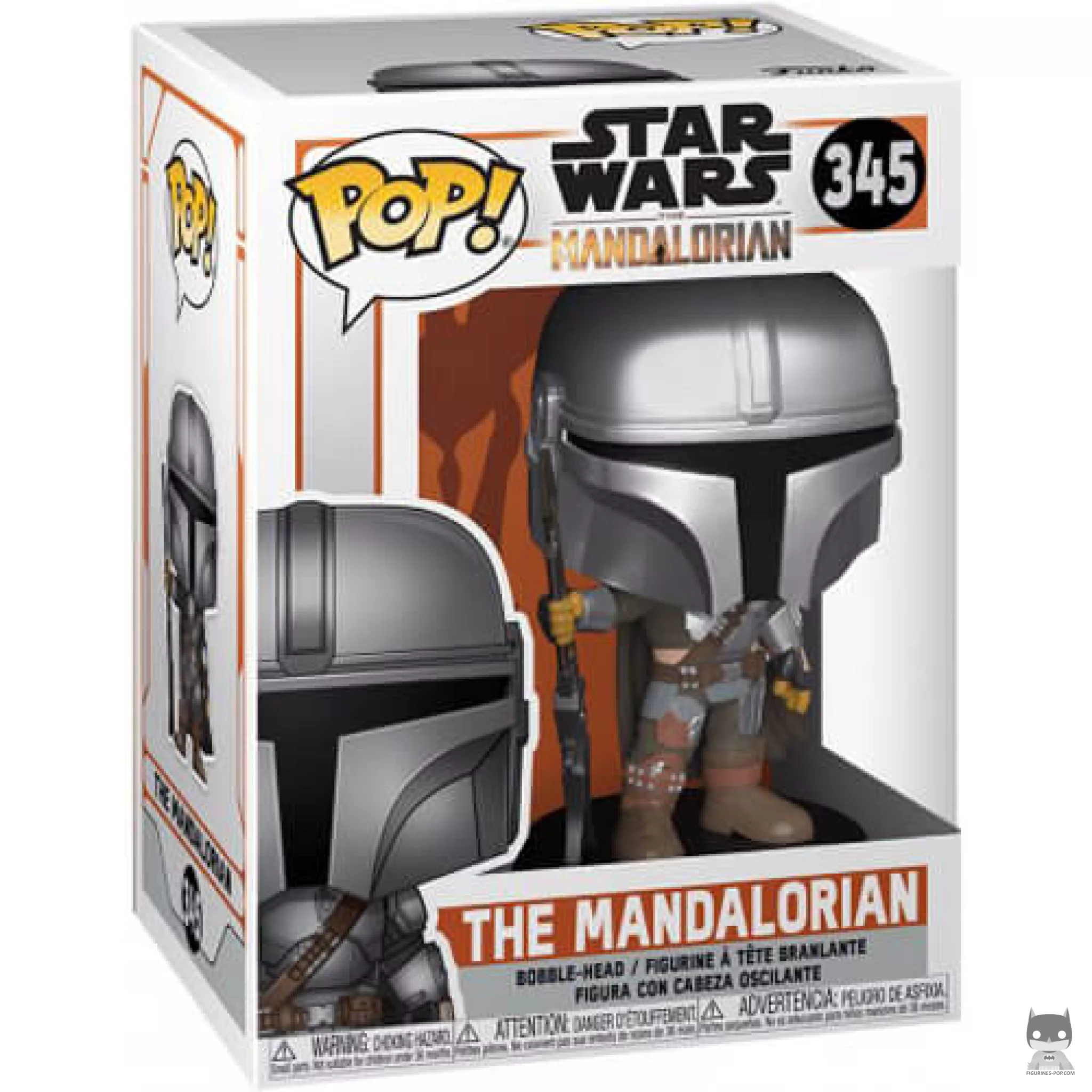 Figurine Funko POP Le Mandalorien avec boîte