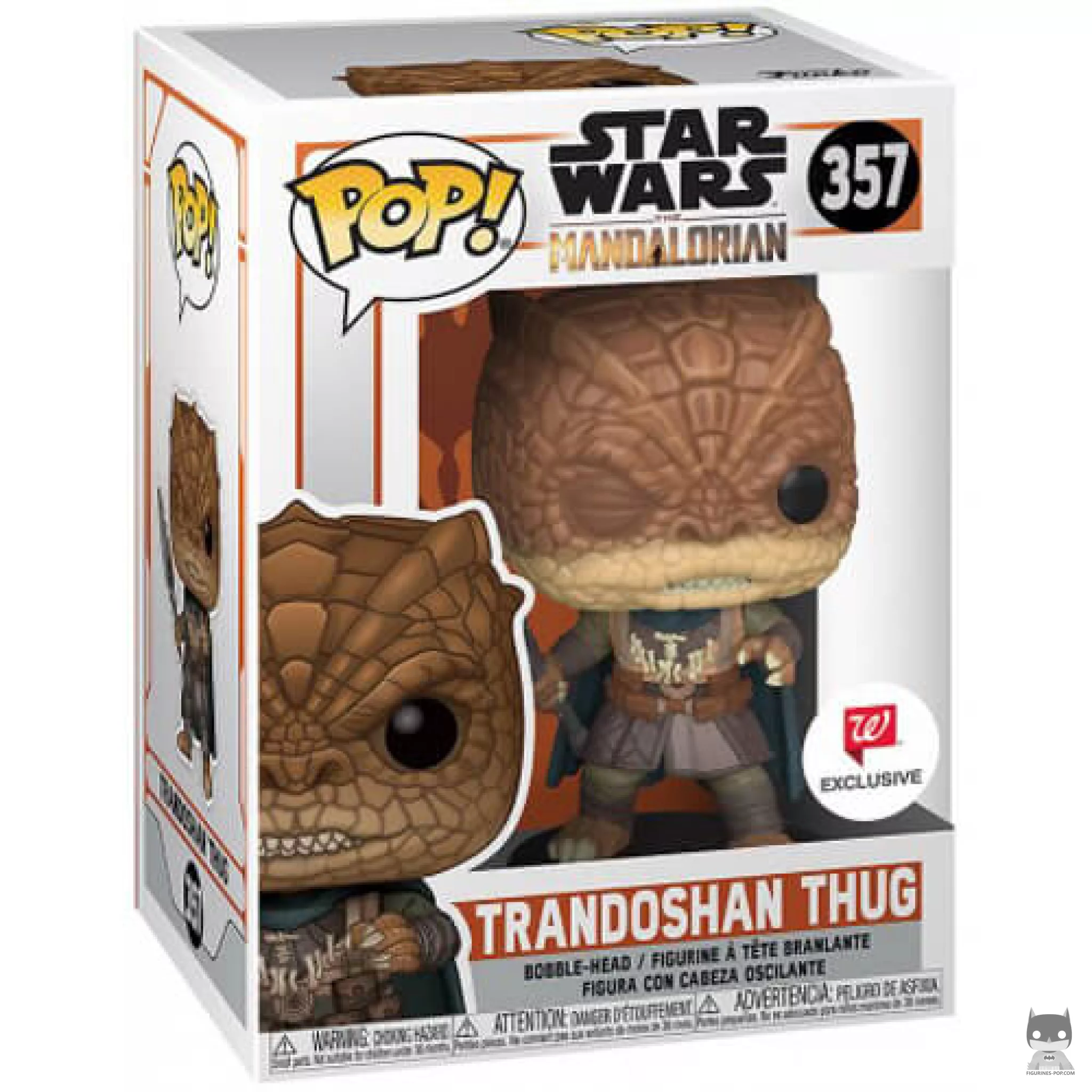Figurine Funko POP Trandoshan Thug avec boîte