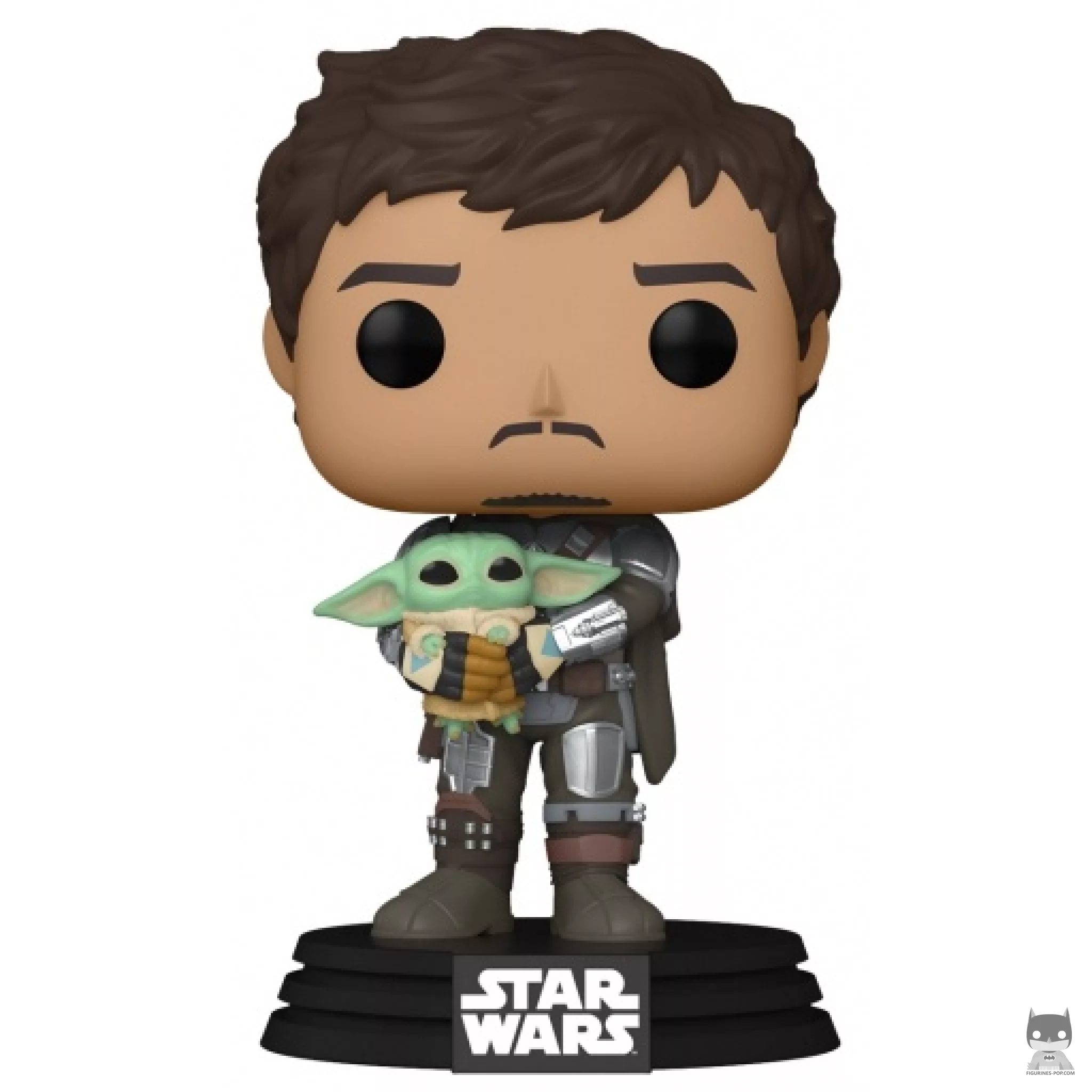 Figurine Funko POP Le Mandalorien avec Grogu (Le Mandalorien (Star Wars))