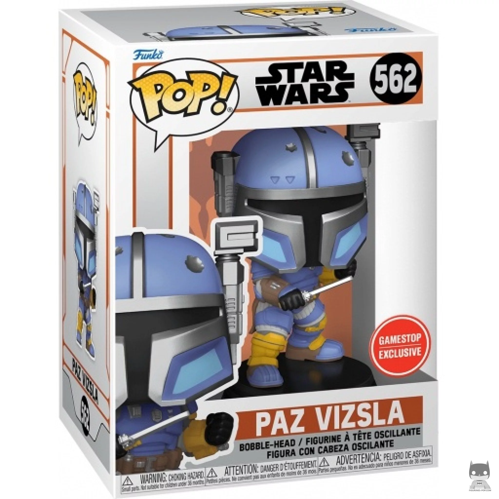 Figurine Funko POP Paz Vizsla avec boîte