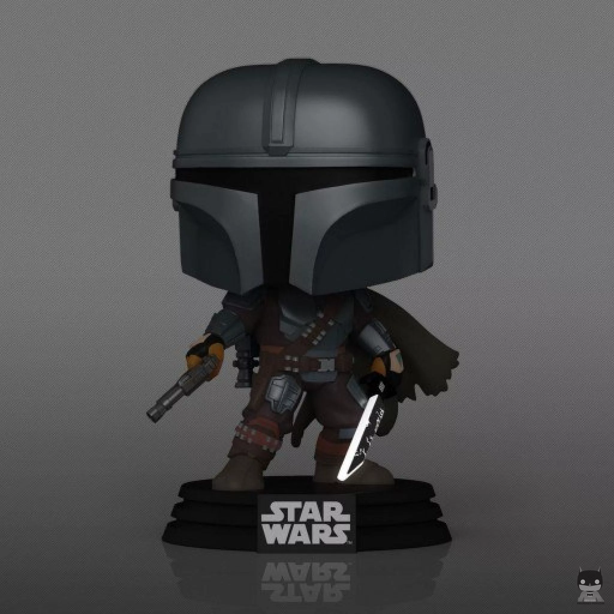 Figurine Funko POP Le Mandalorien avec Darksaber (Glow in the Dark) (Le Mandalorien (Star Wars))