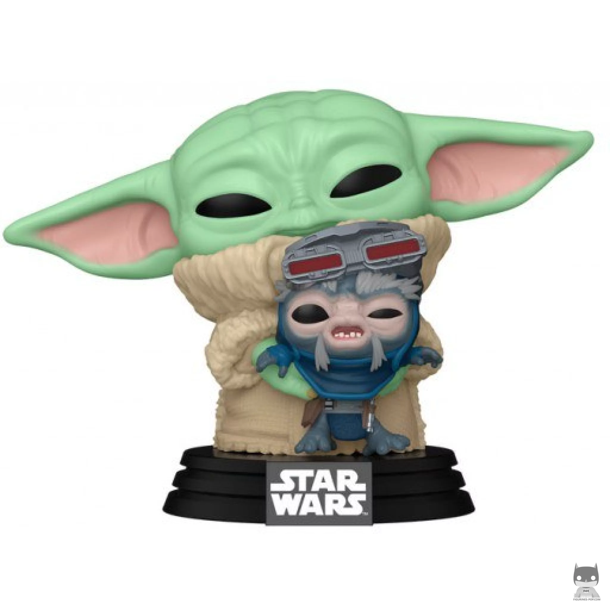 Figurine Funko POP Grogu avec Anzellan Droidsmith (Le Mandalorien (Star Wars))
