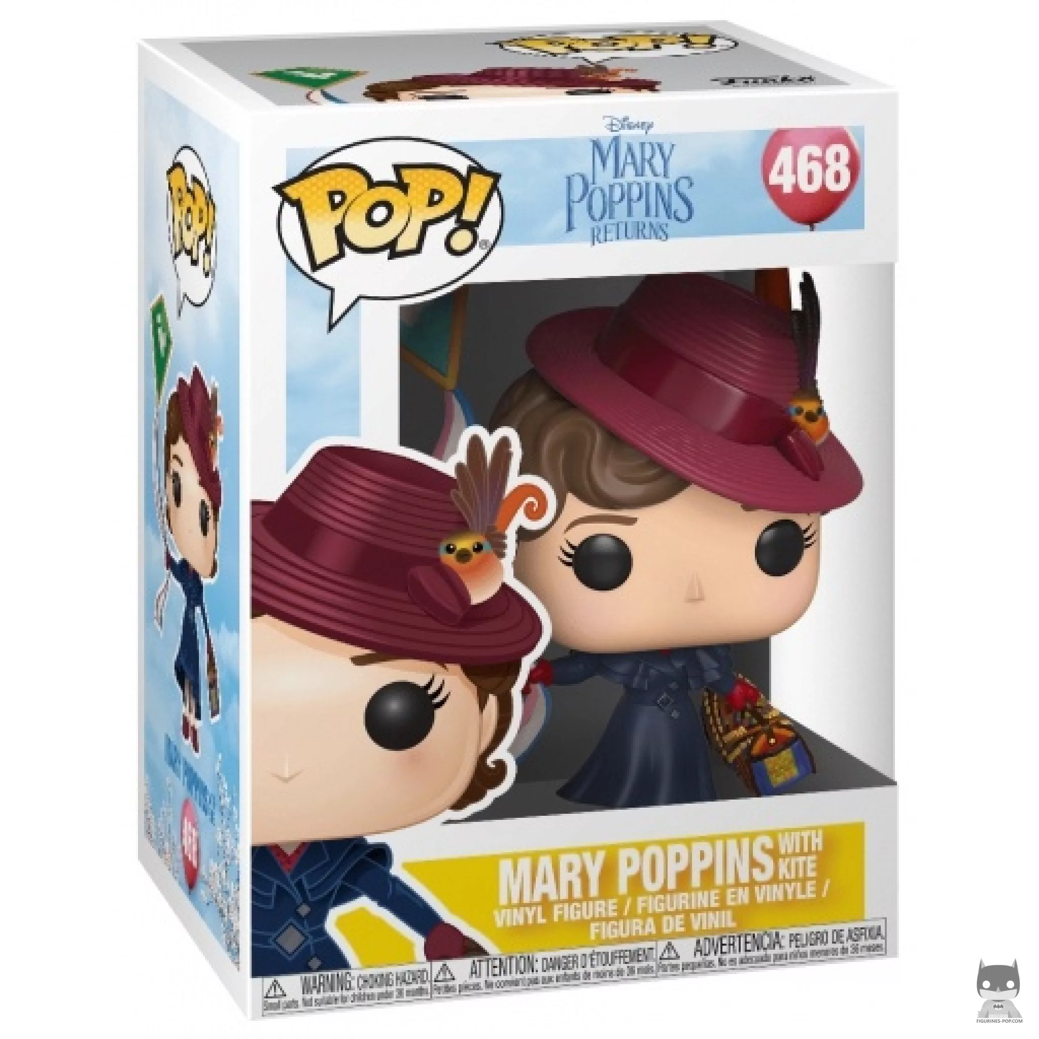 Figurine Funko POP Mary Poppins avec Cerf-volant avec boîte
