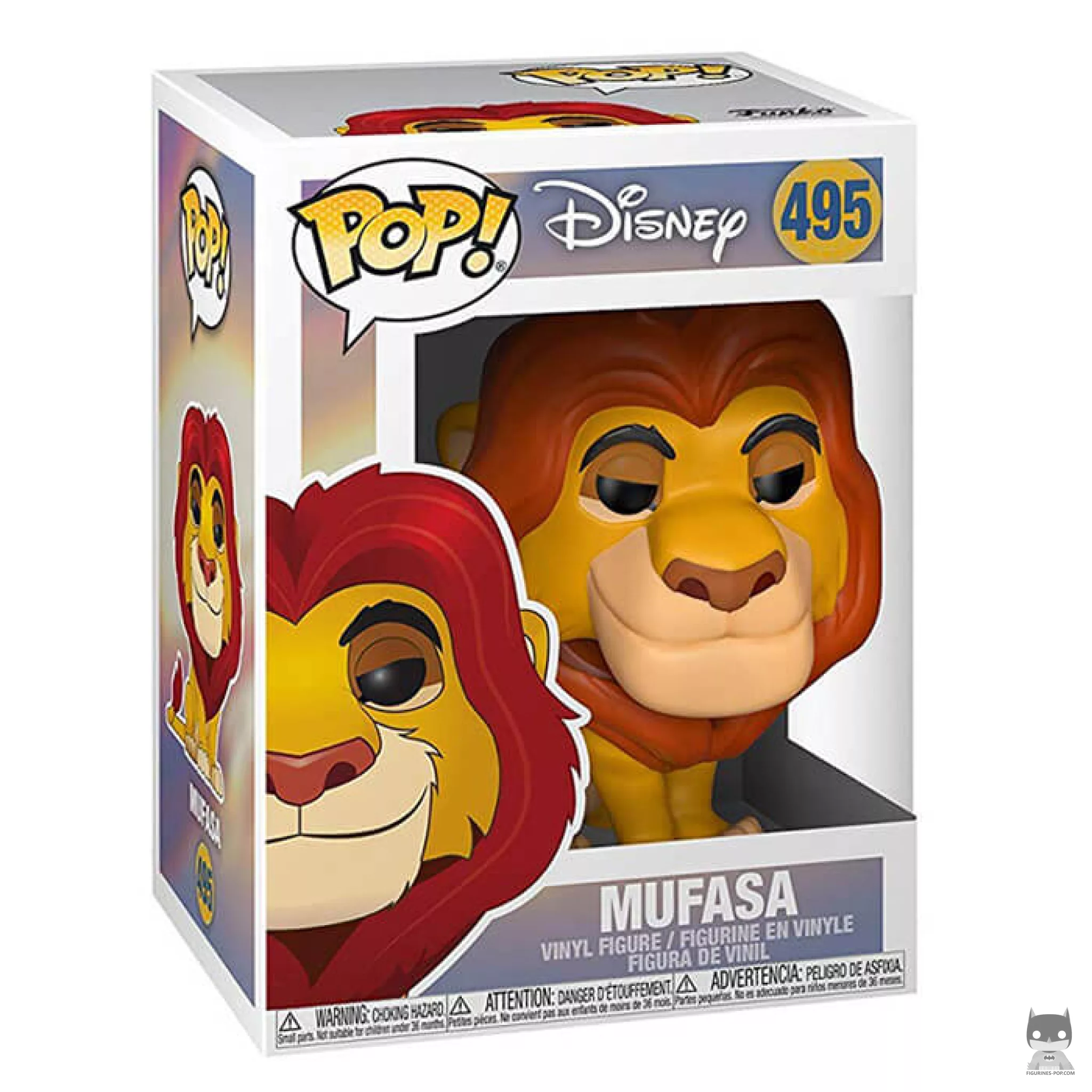 Figurine Funko POP Mufasa avec boîte