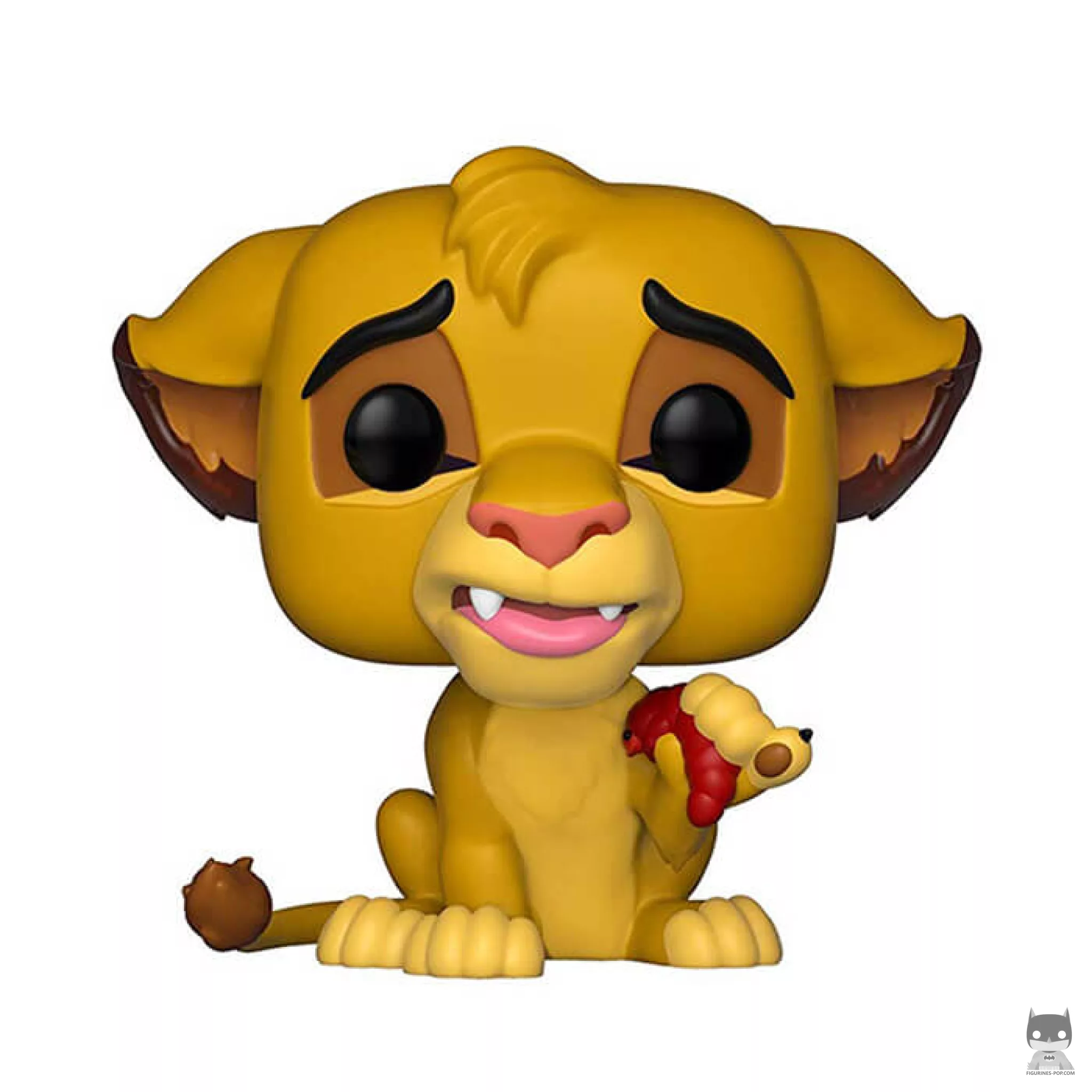 Figurine Funko POP Simba avec un ver (Le Roi Lion)