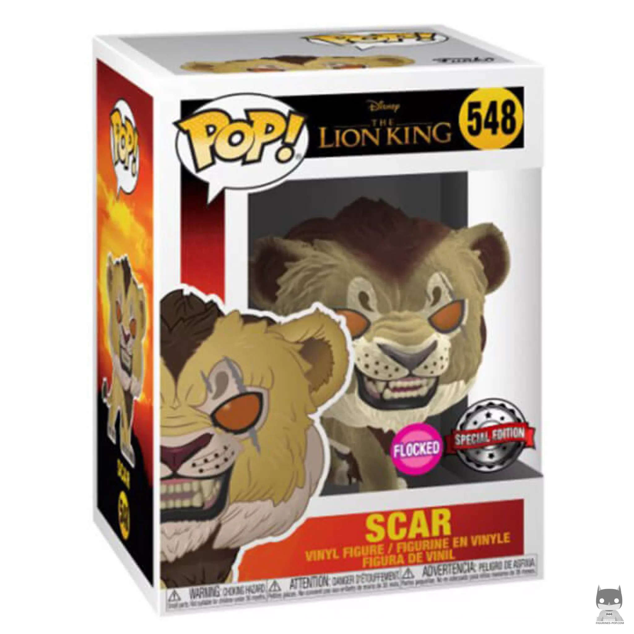 Figurine Funko POP Scar (Flocked) avec boîte