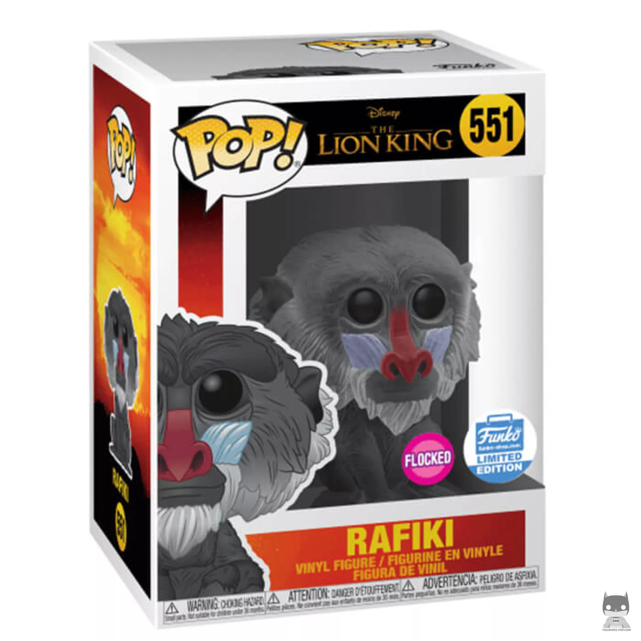 Figurine Funko POP Rafiki (Flocked) avec boîte