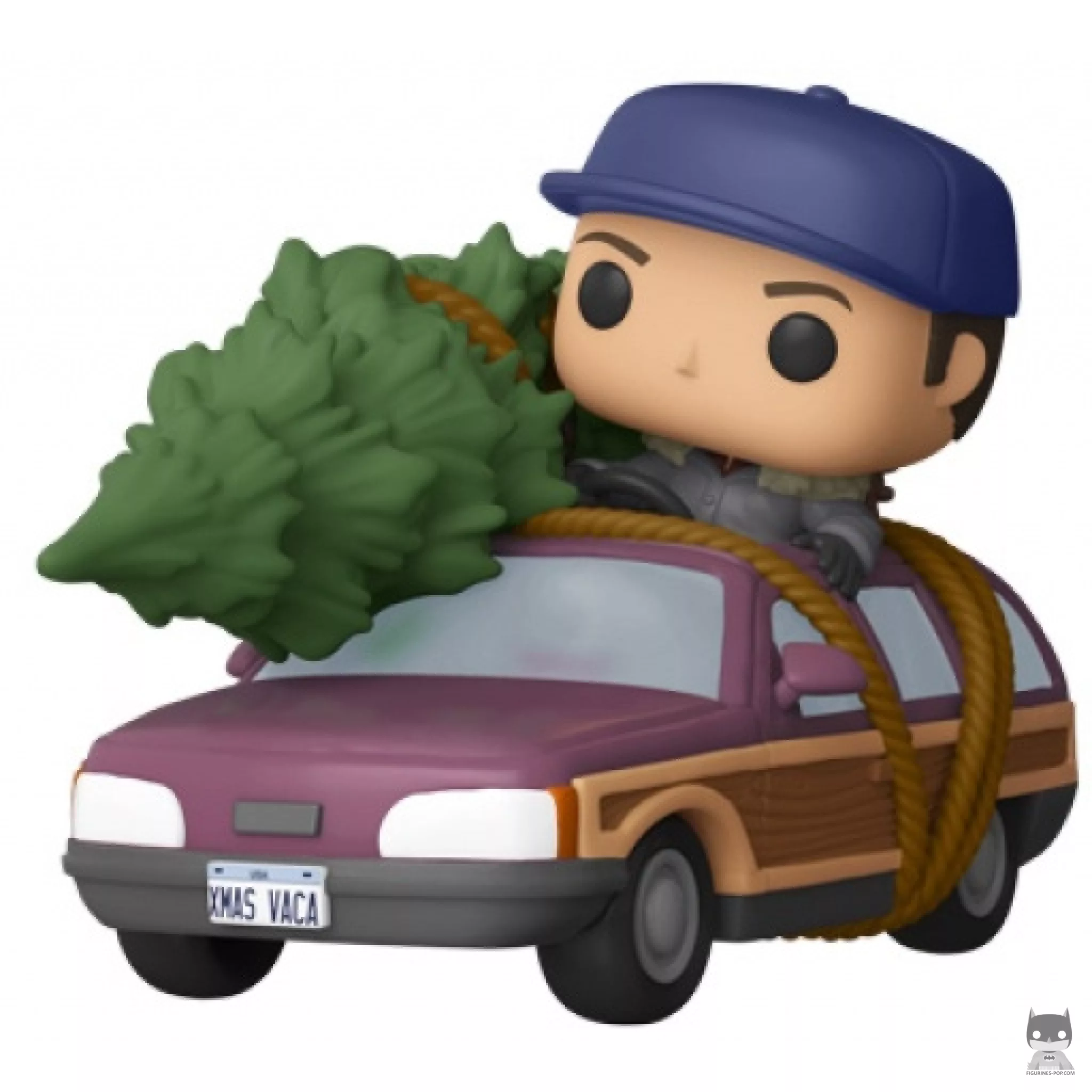Figurine Funko POP Clark Griswold avec Sapin sur Voiture (Le sapin a les boules)
