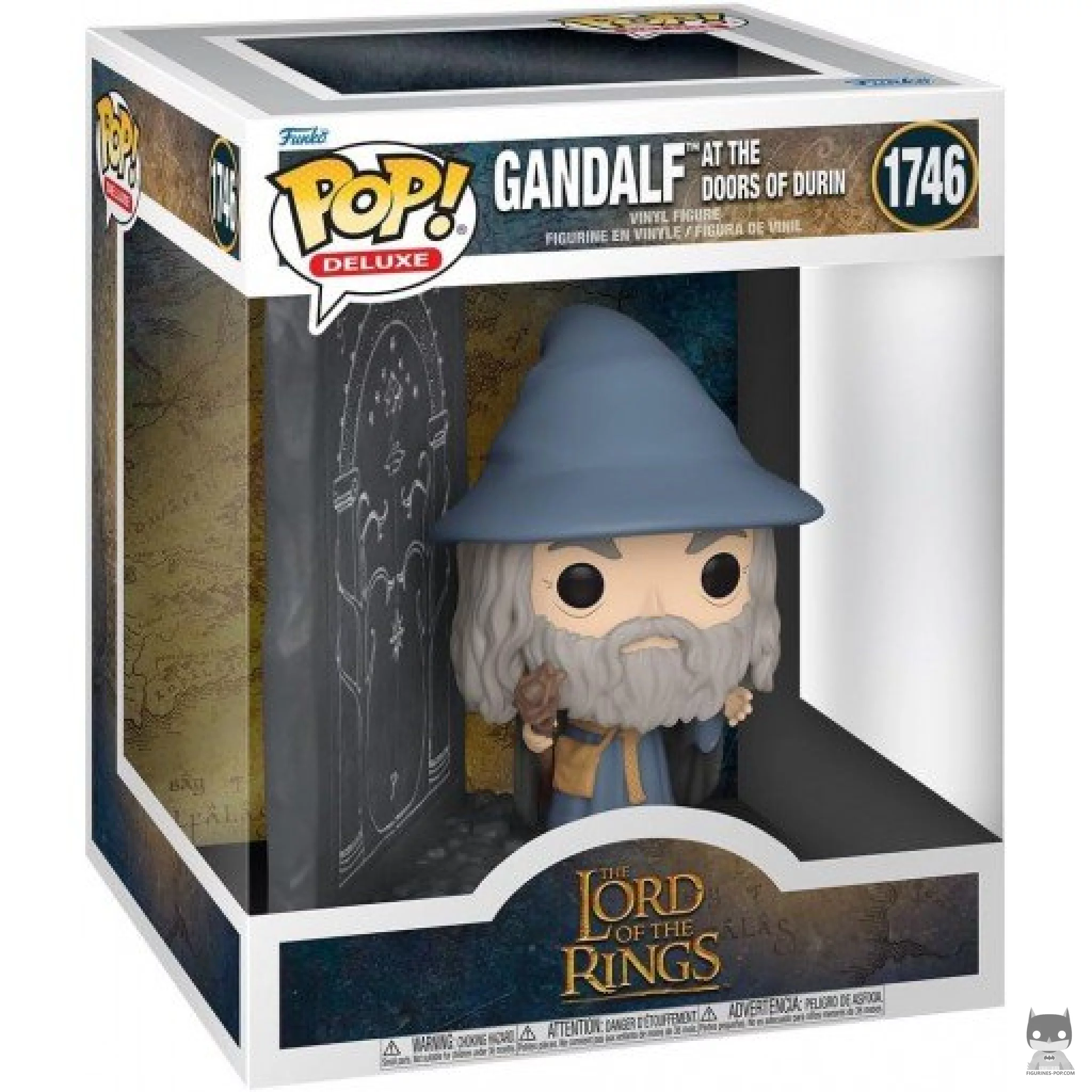 Figurine Funko POP Gandalf avec Les Portes de Durin avec boîte