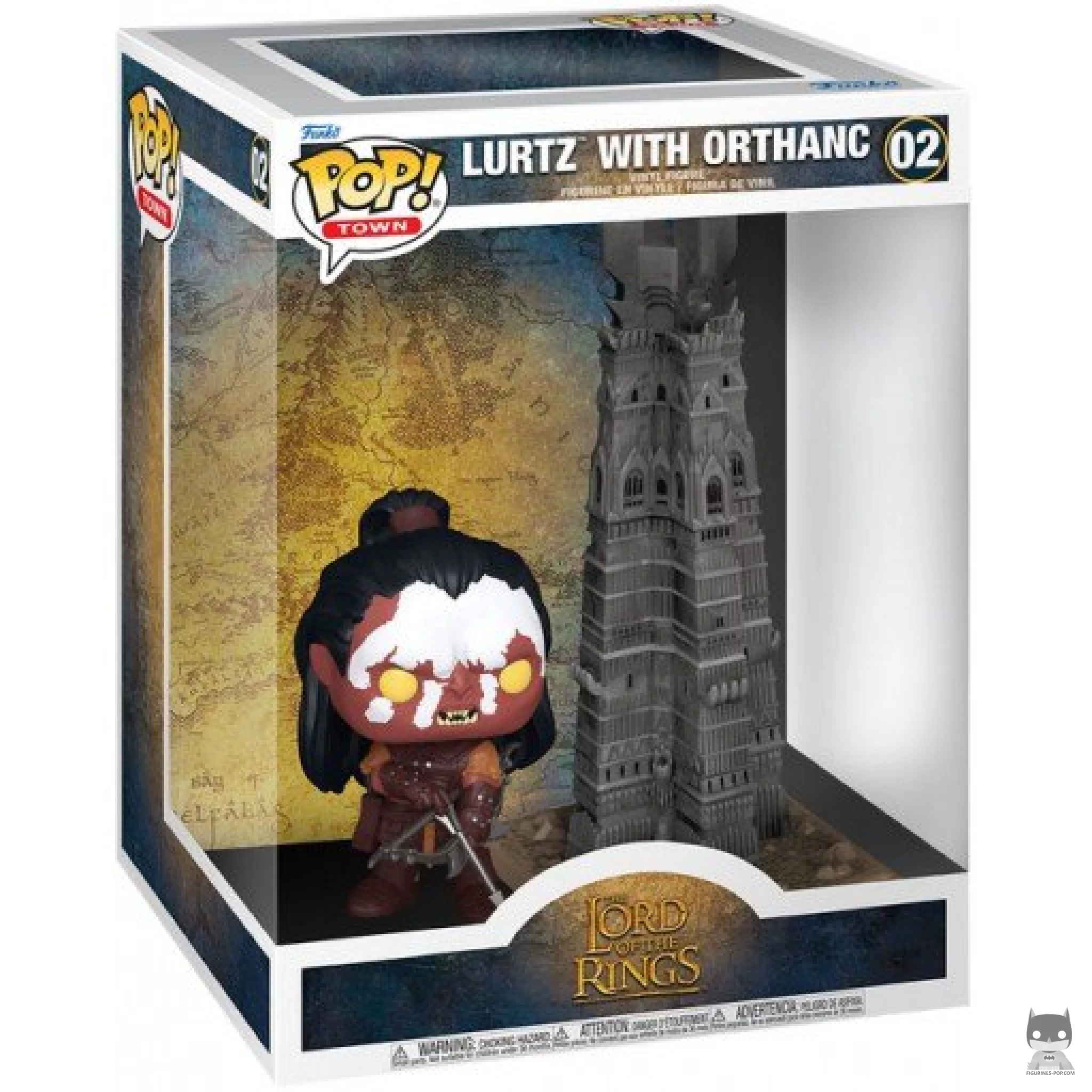 Figurine Funko POP Lurtz avec Orthanc avec boîte