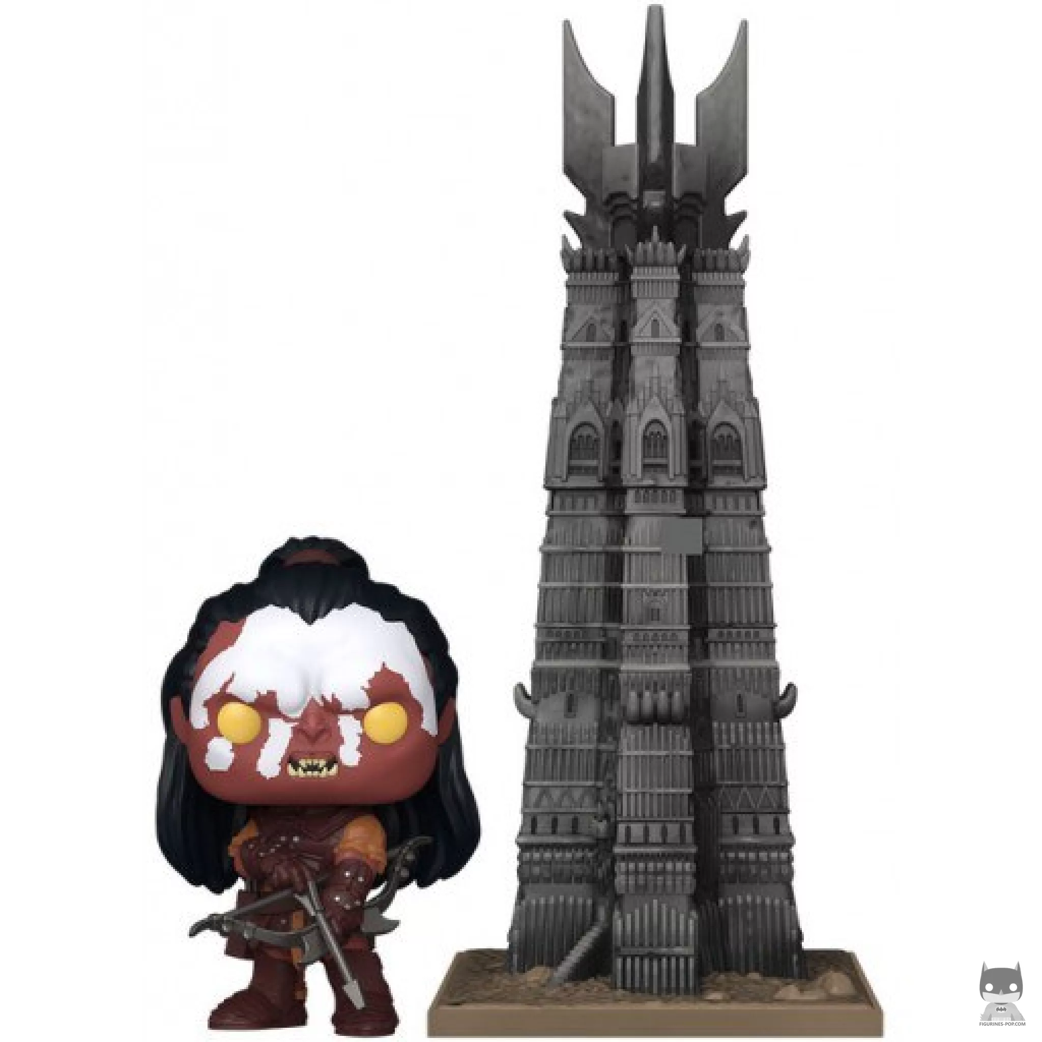 Figurine Funko POP Lurtz avec Orthanc (Le Seigneur des Anneaux)