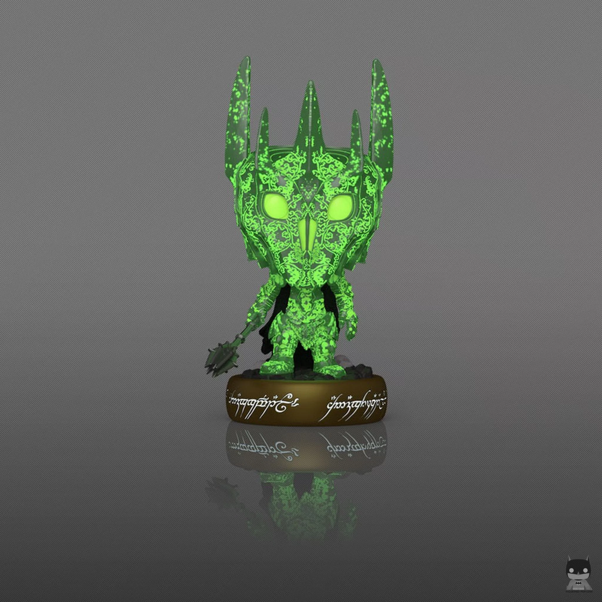 Figurine Funko POP Sauron avec Arme (Glow in the Dark) (Le Seigneur des Anneaux)