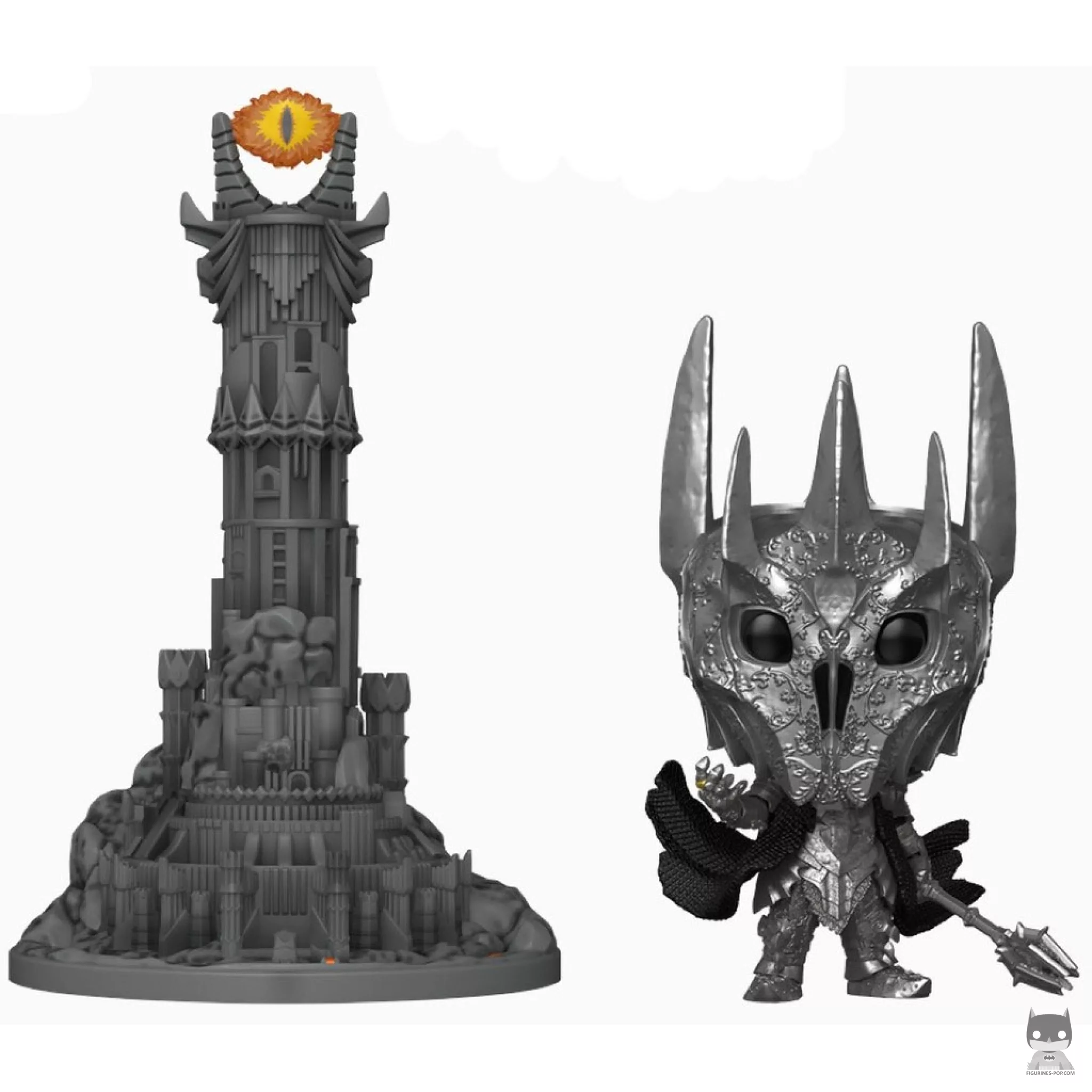 Figurine Funko POP Sauron avec la tour de Barad-Dûr (Le Seigneur des Anneaux)