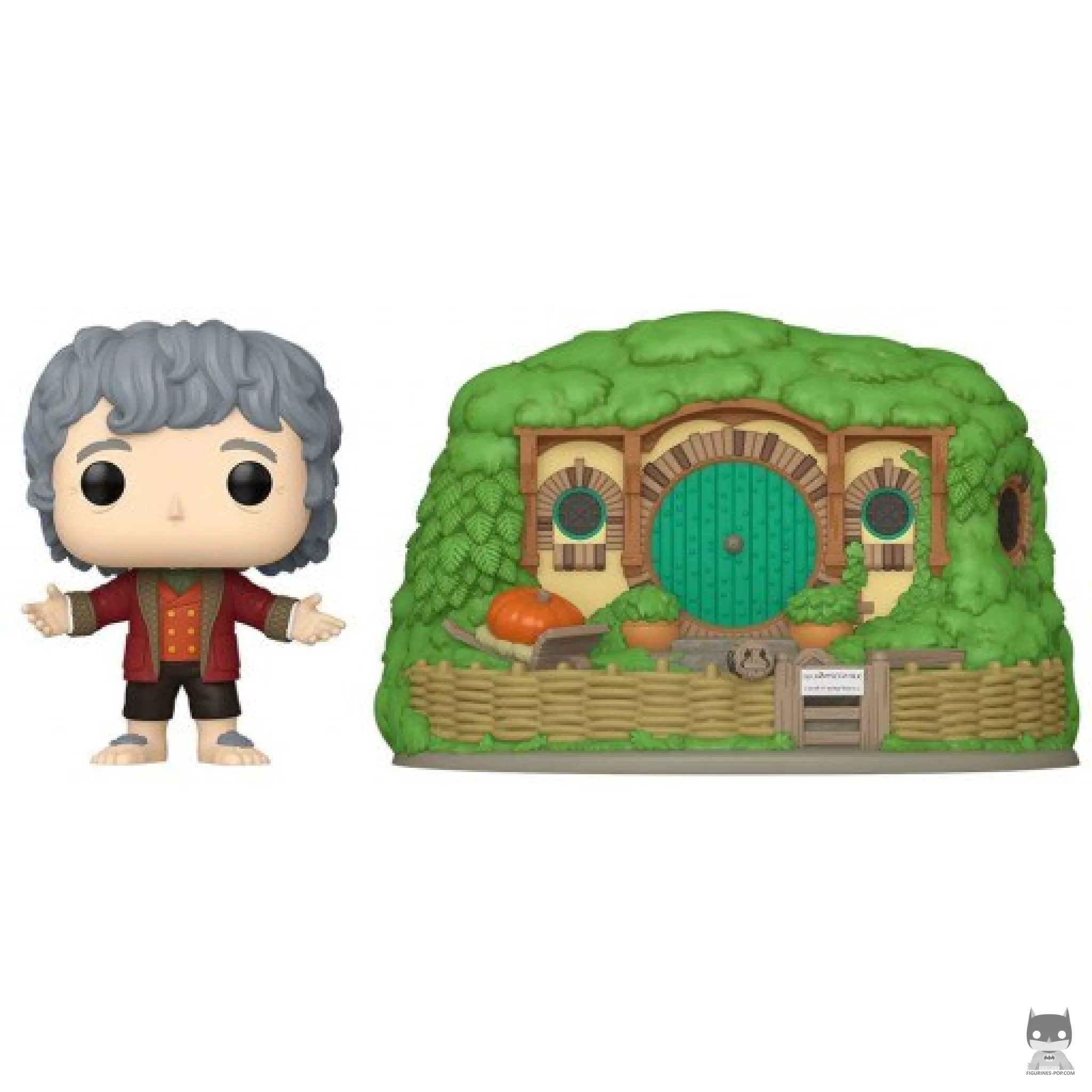 Figurine Funko POP Bilbon Sacquet avec Cul-De-Sac (Le Seigneur des Anneaux)