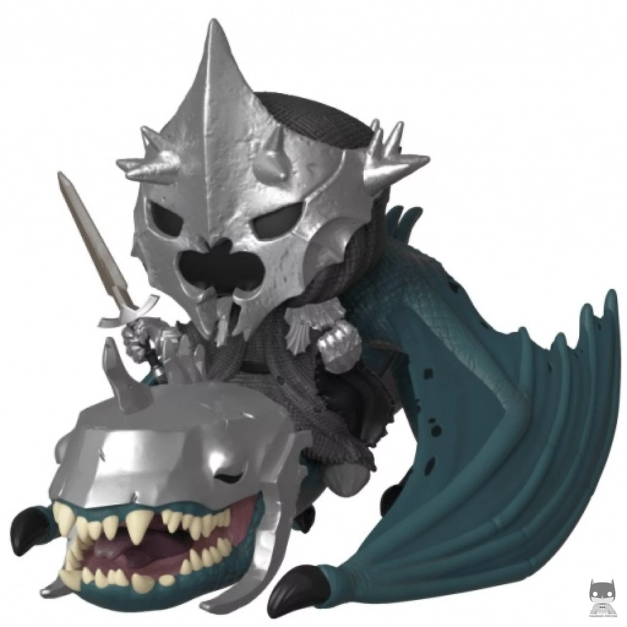 Figurine Funko POP Roi Sorcier d'Angmar sur Coursier Ailé (Le Seigneur des Anneaux)