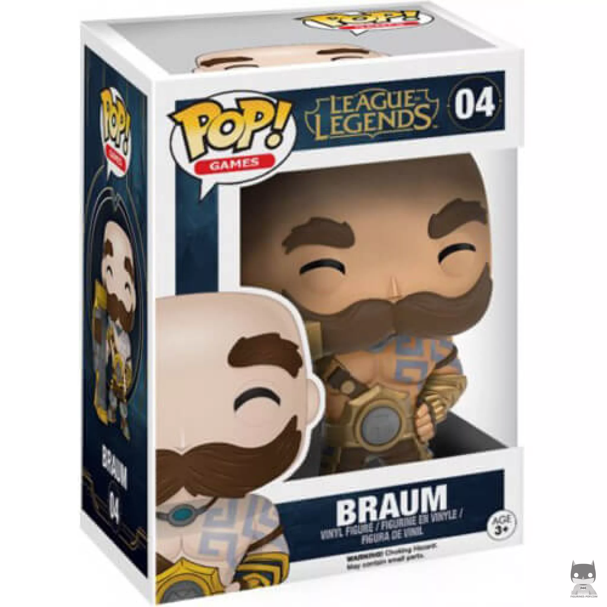 Figurine Funko POP Braum avec boîte