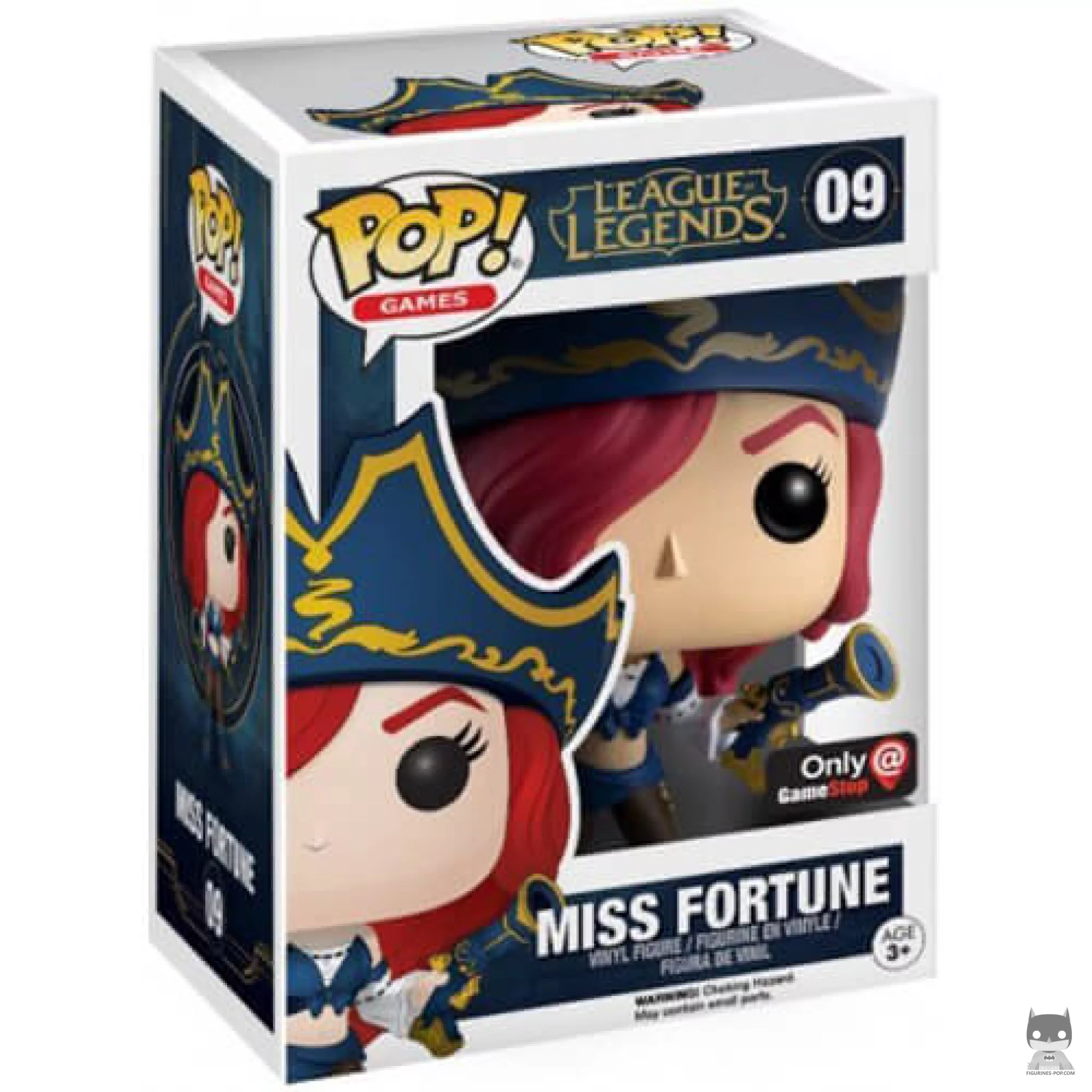Figurine Funko POP Miss Fortune avec boîte