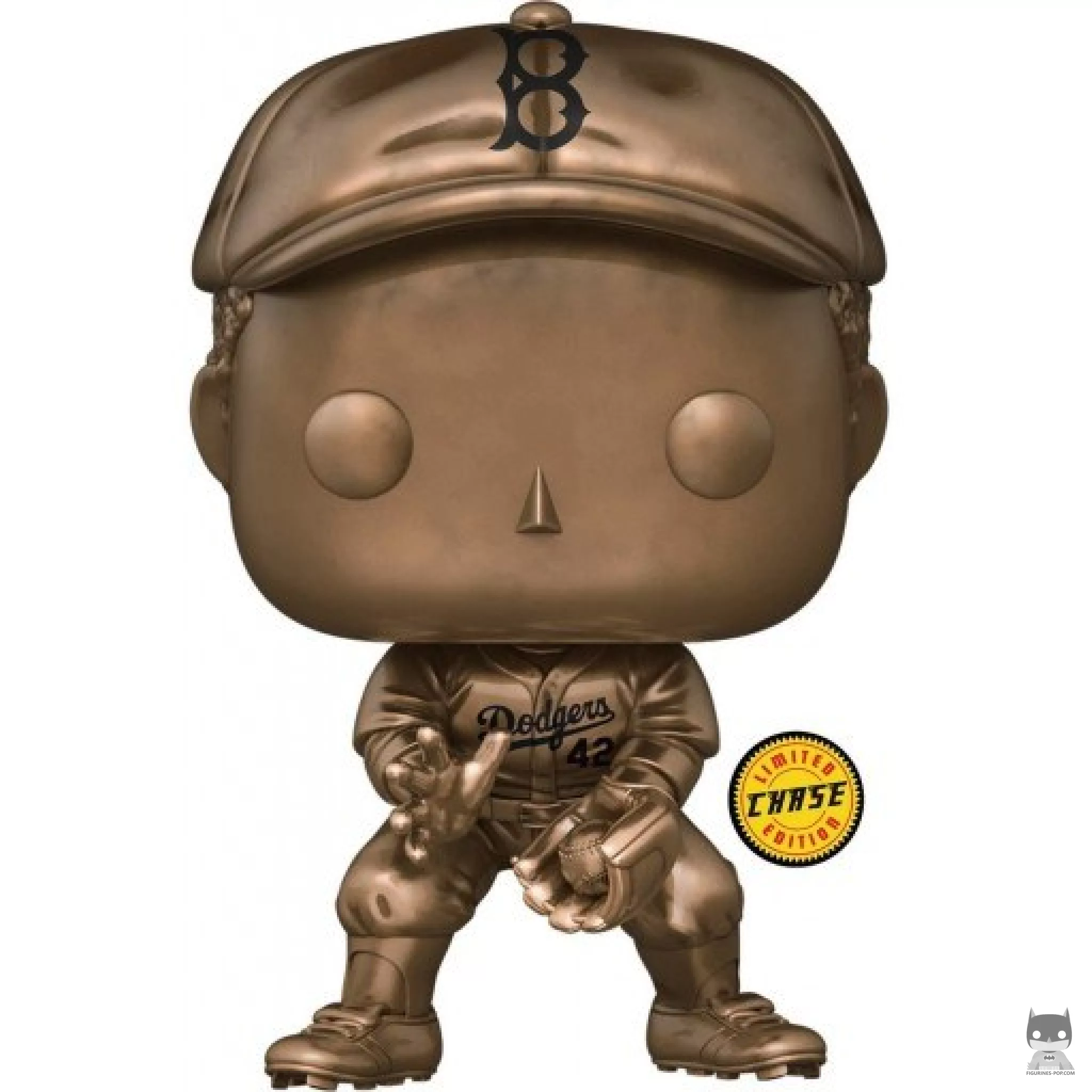 Figurine Funko POP Jackie Robinson (Chase) (Légendes du Sport)