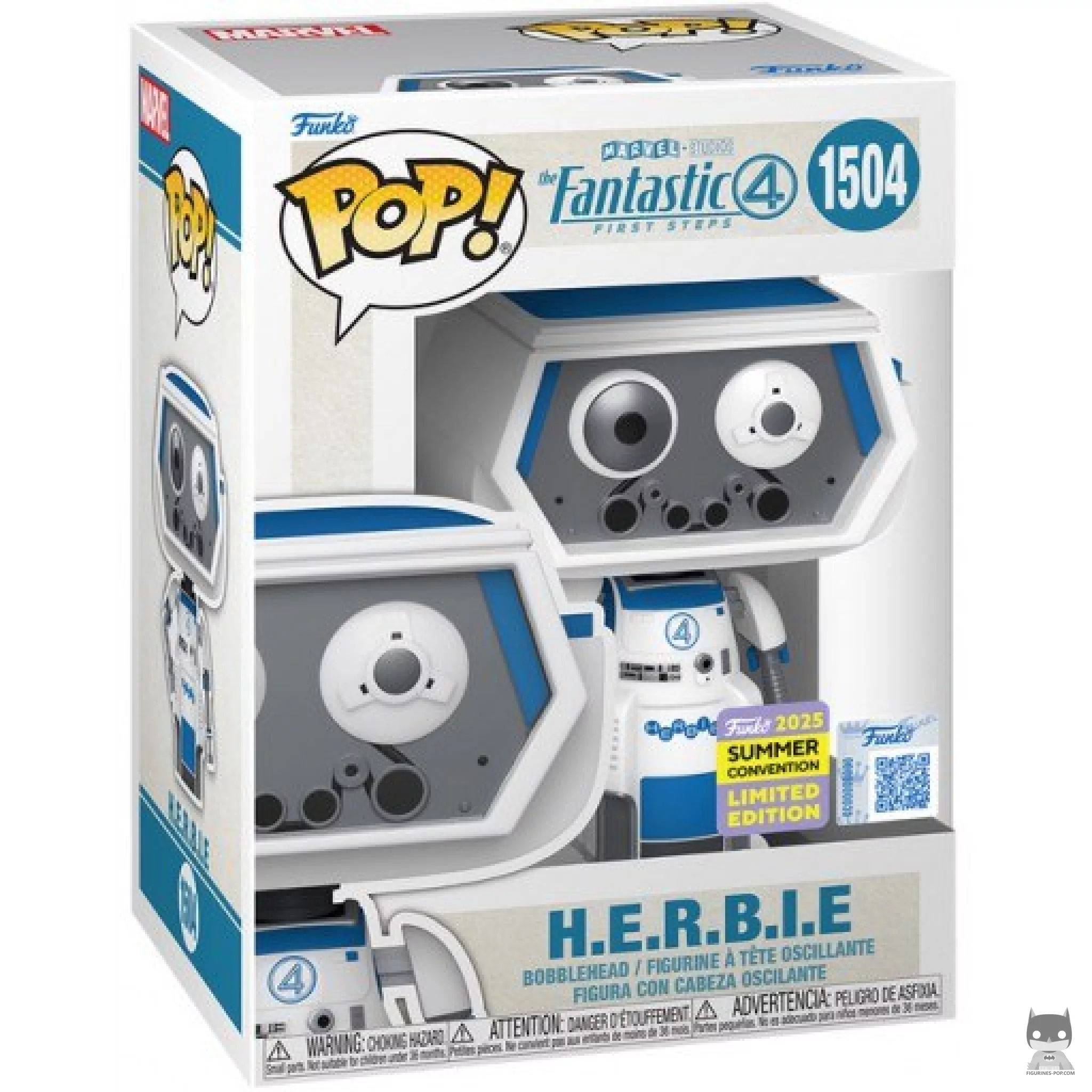 Figurine Funko POP H.E.R.B.I.E. avec boîte