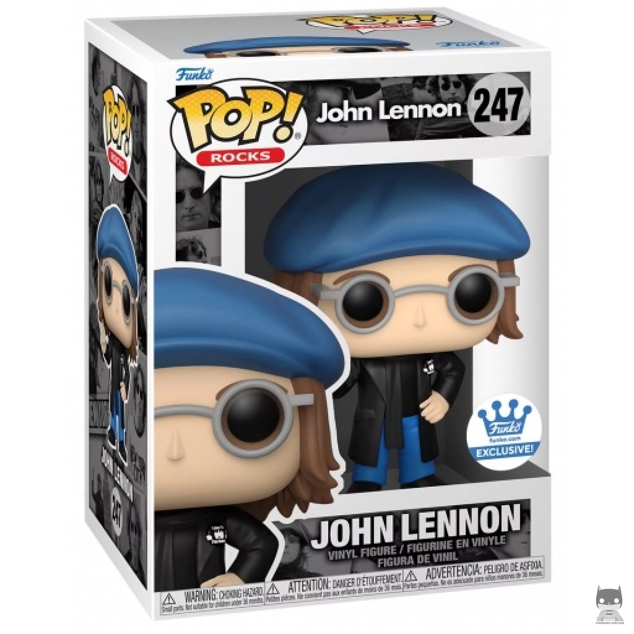 Figurine Funko POP John Lennon avec boîte