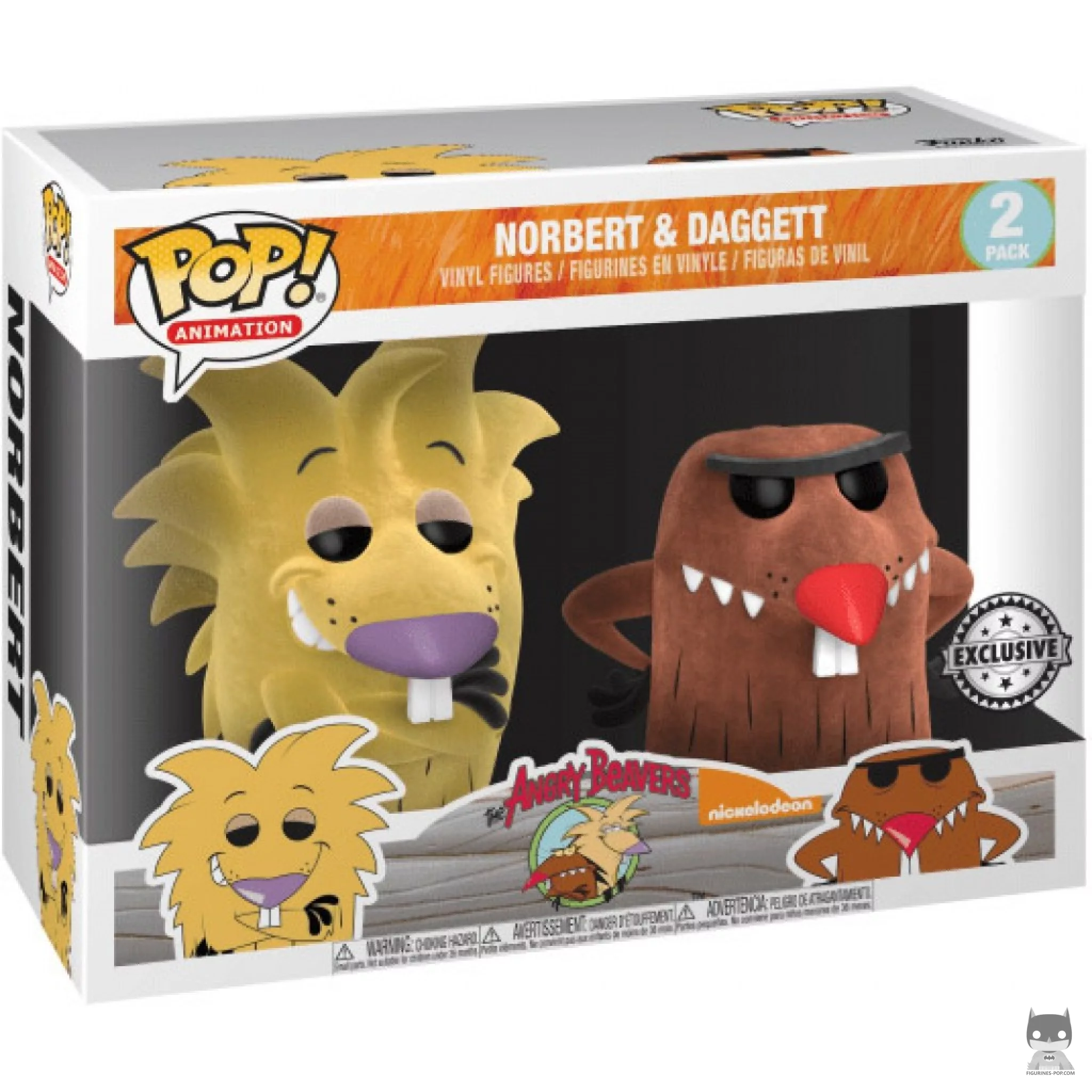 Figurine Funko POP Norbert & Daggett avec boîte