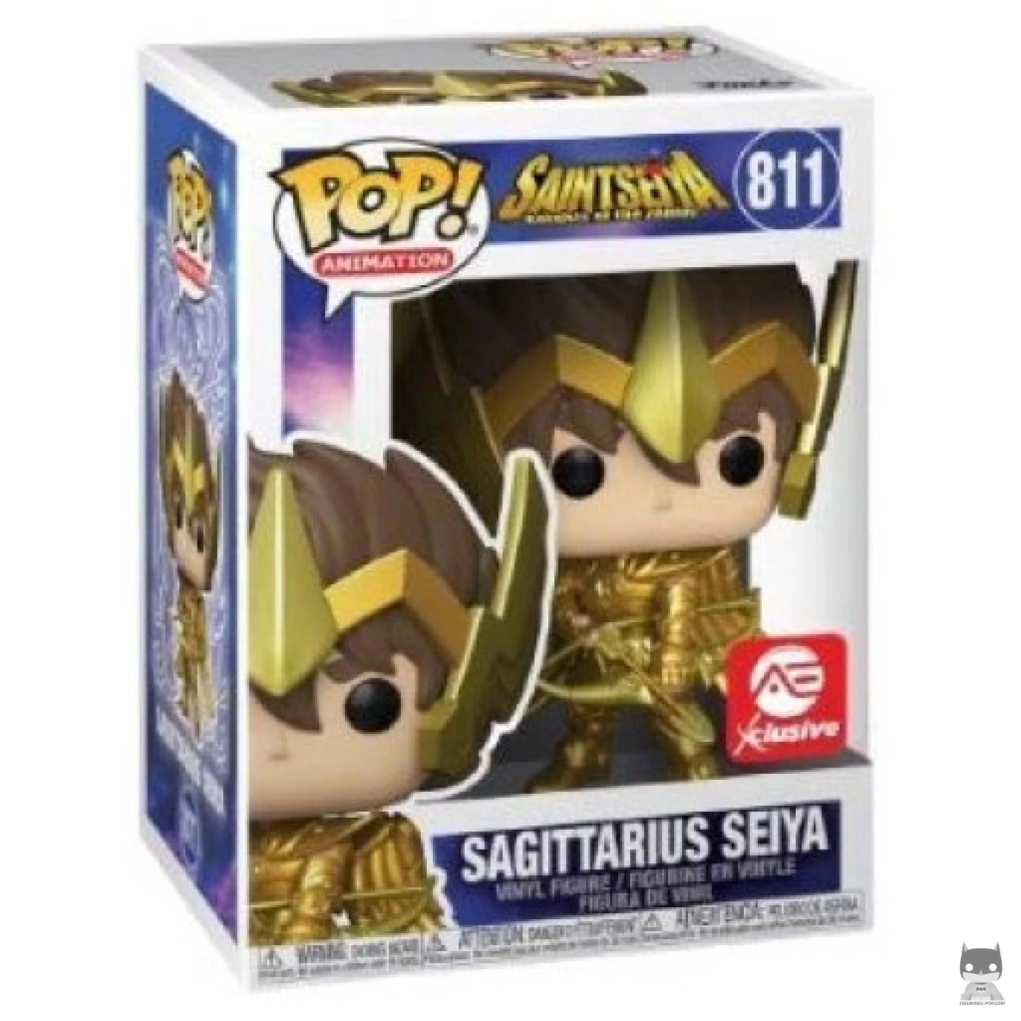 Figurine Funko POP Chevalier du Sagittaire (Or) avec boîte