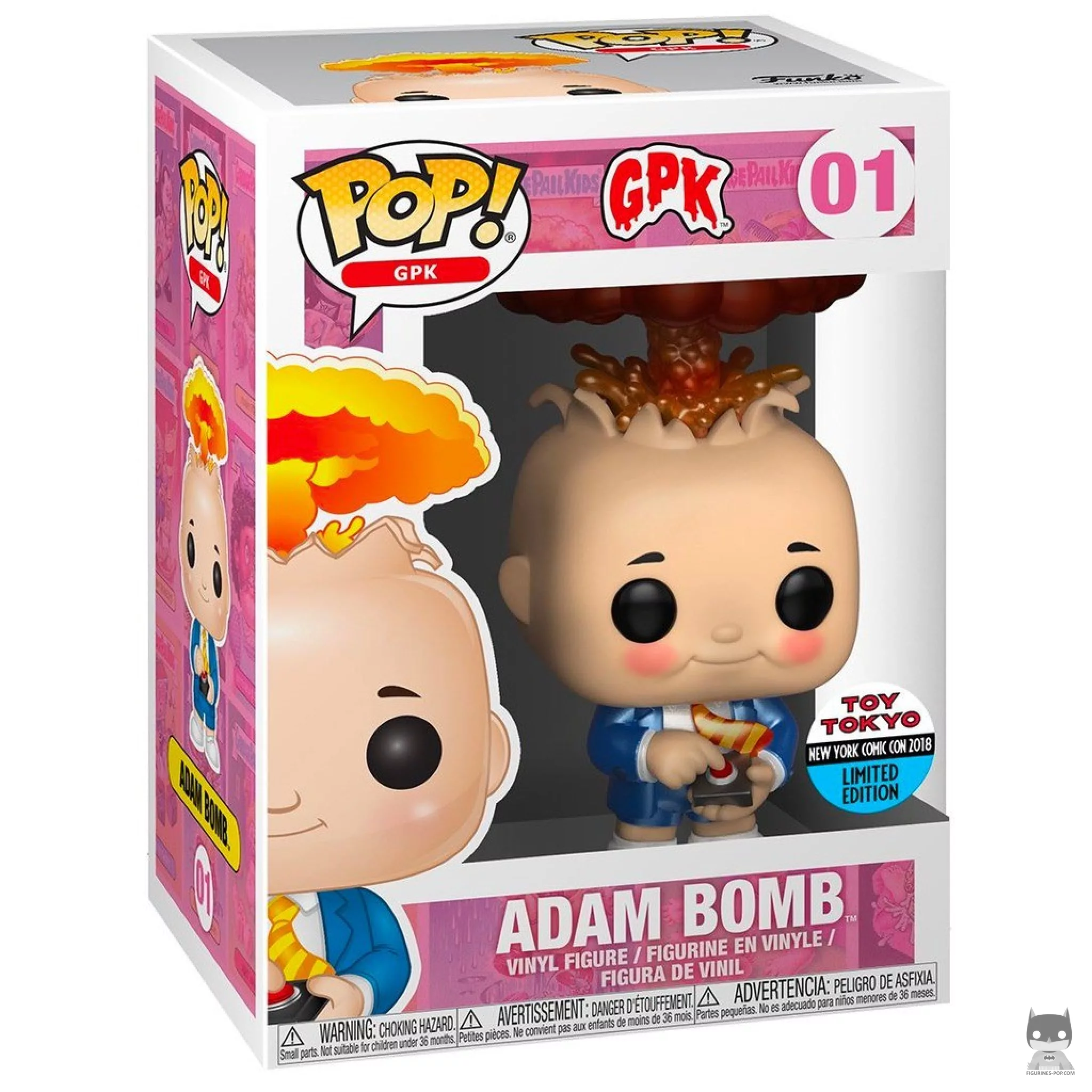 Figurine Funko POP Frédéric Atomic avec boîte