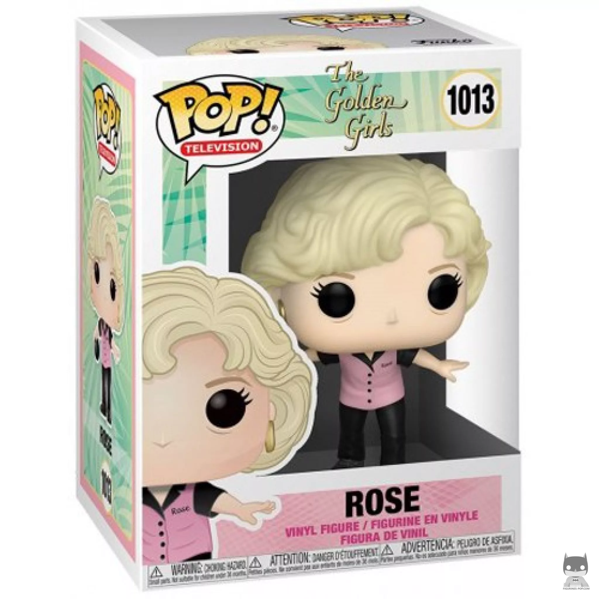 Figurine Funko POP Rose avec boîte